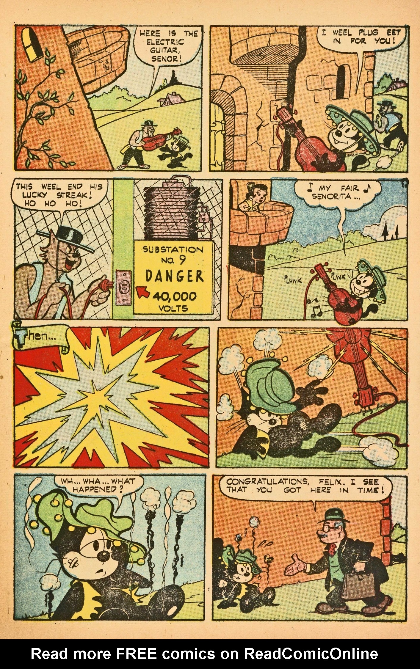 Read online Felix the Cat (1951) comic -  Issue #34 - 25