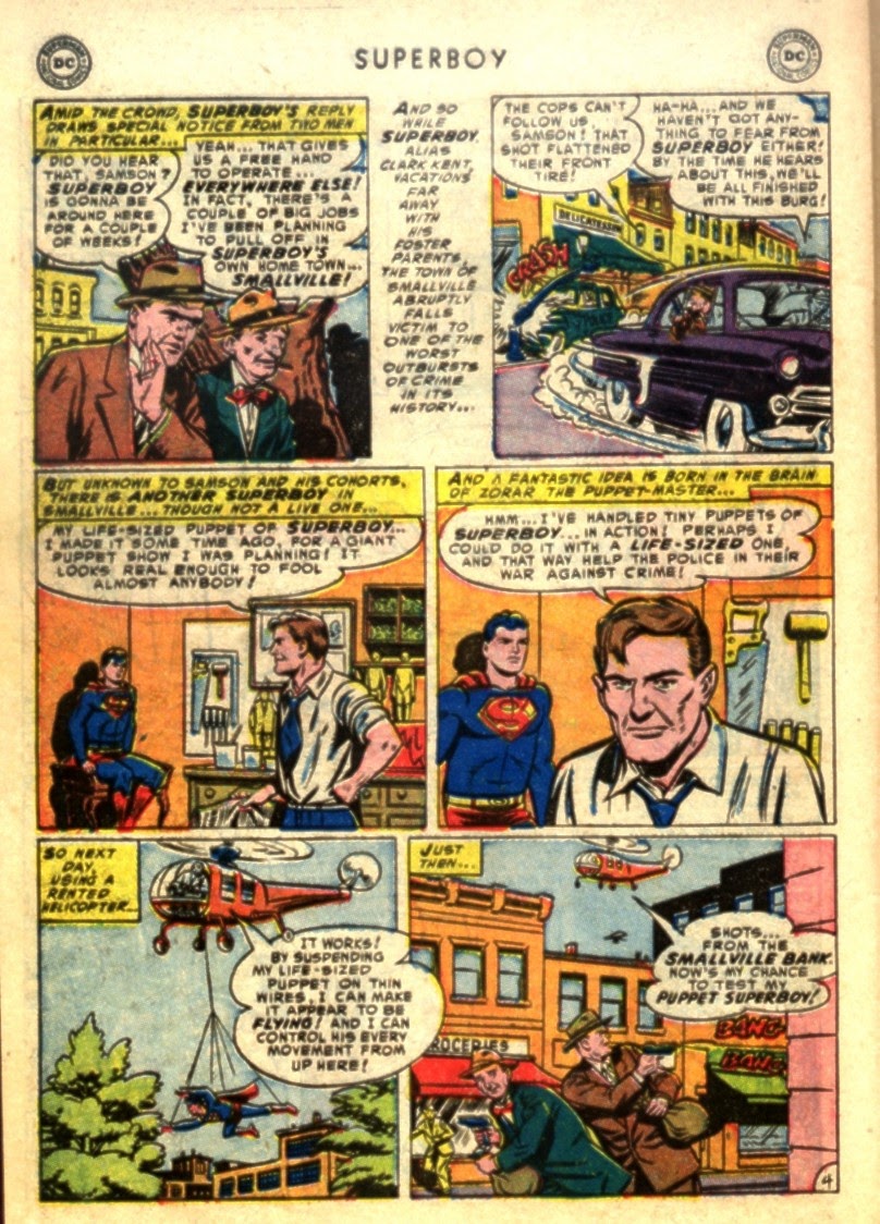 Read online Superboy (1949) comic -  Issue #29 - 33