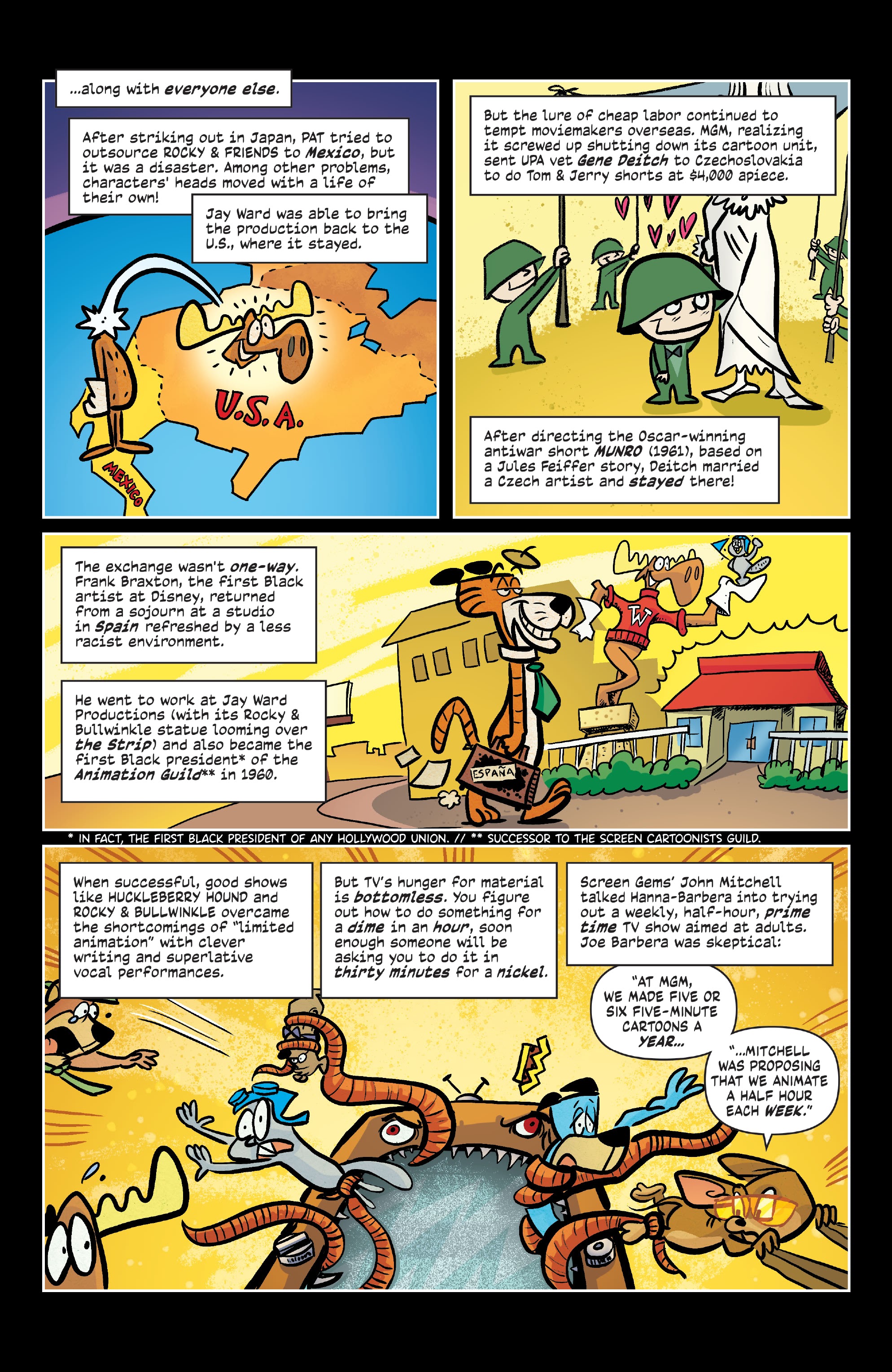 Read online Comic Book History of Animation comic -  Issue #4 - 12