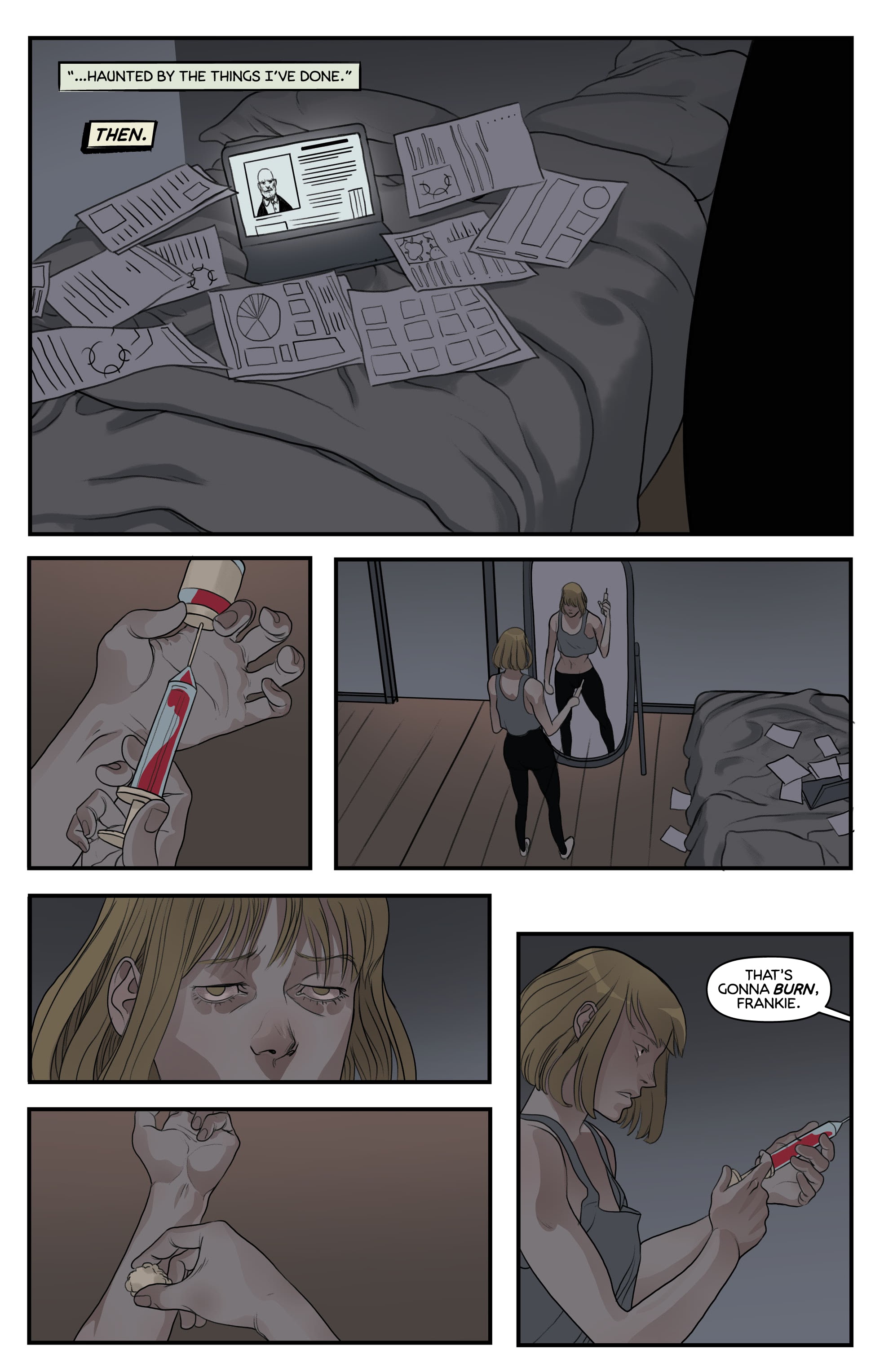 Read online Unearth comic -  Issue #7 - 8