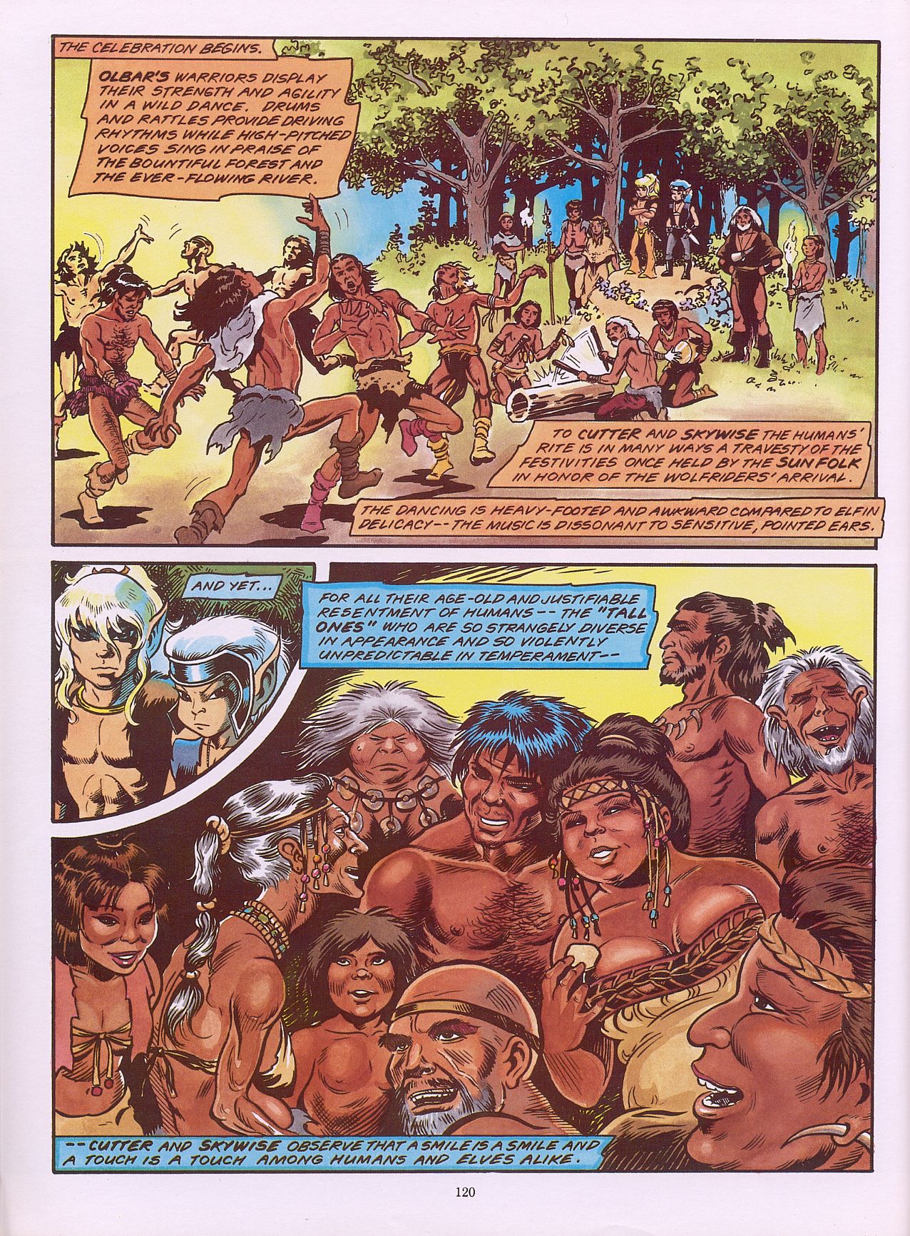 Read online ElfQuest (Starblaze Edition) comic -  Issue # TPB 2 - 130