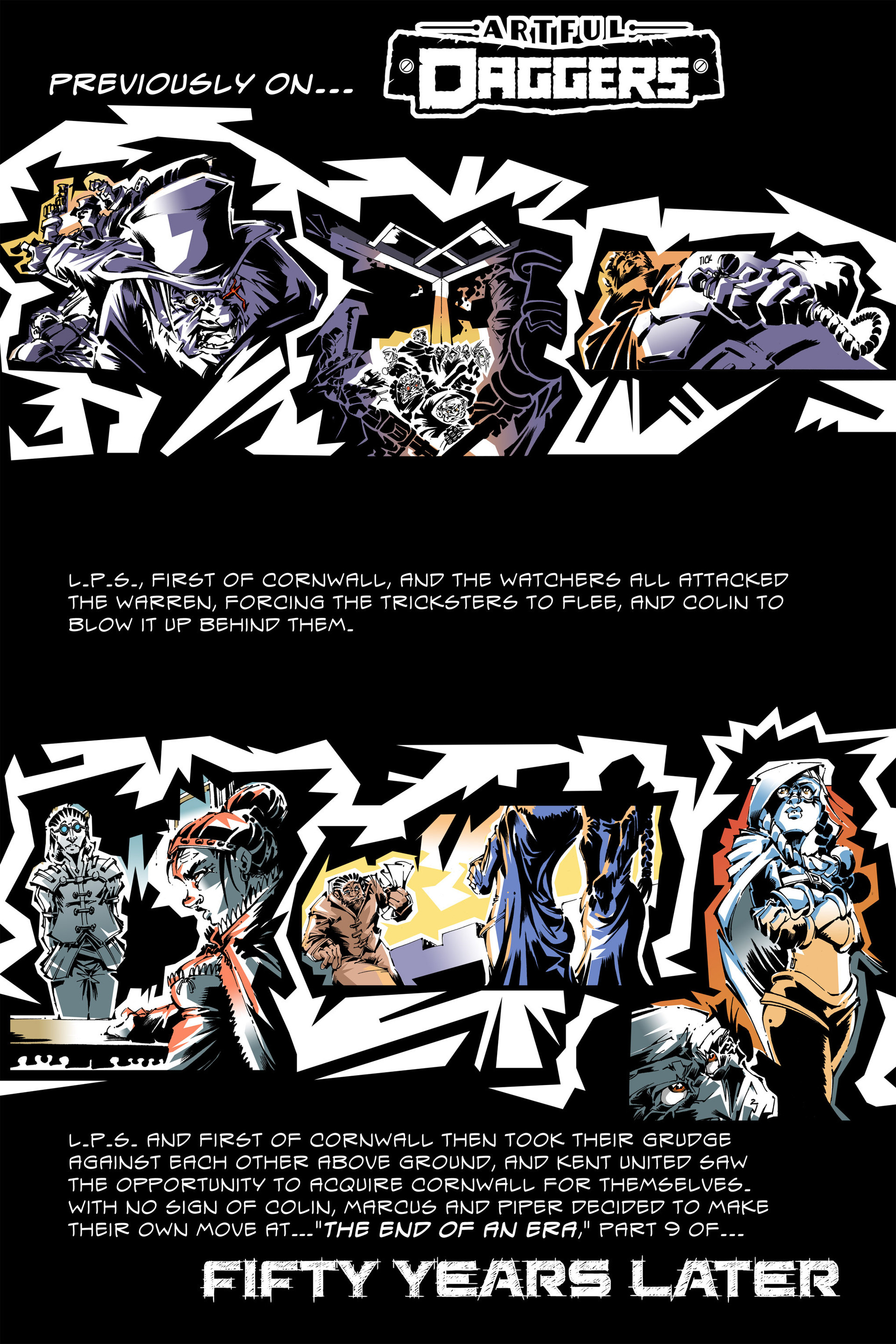 Read online Artful Daggers comic -  Issue #9 - 3