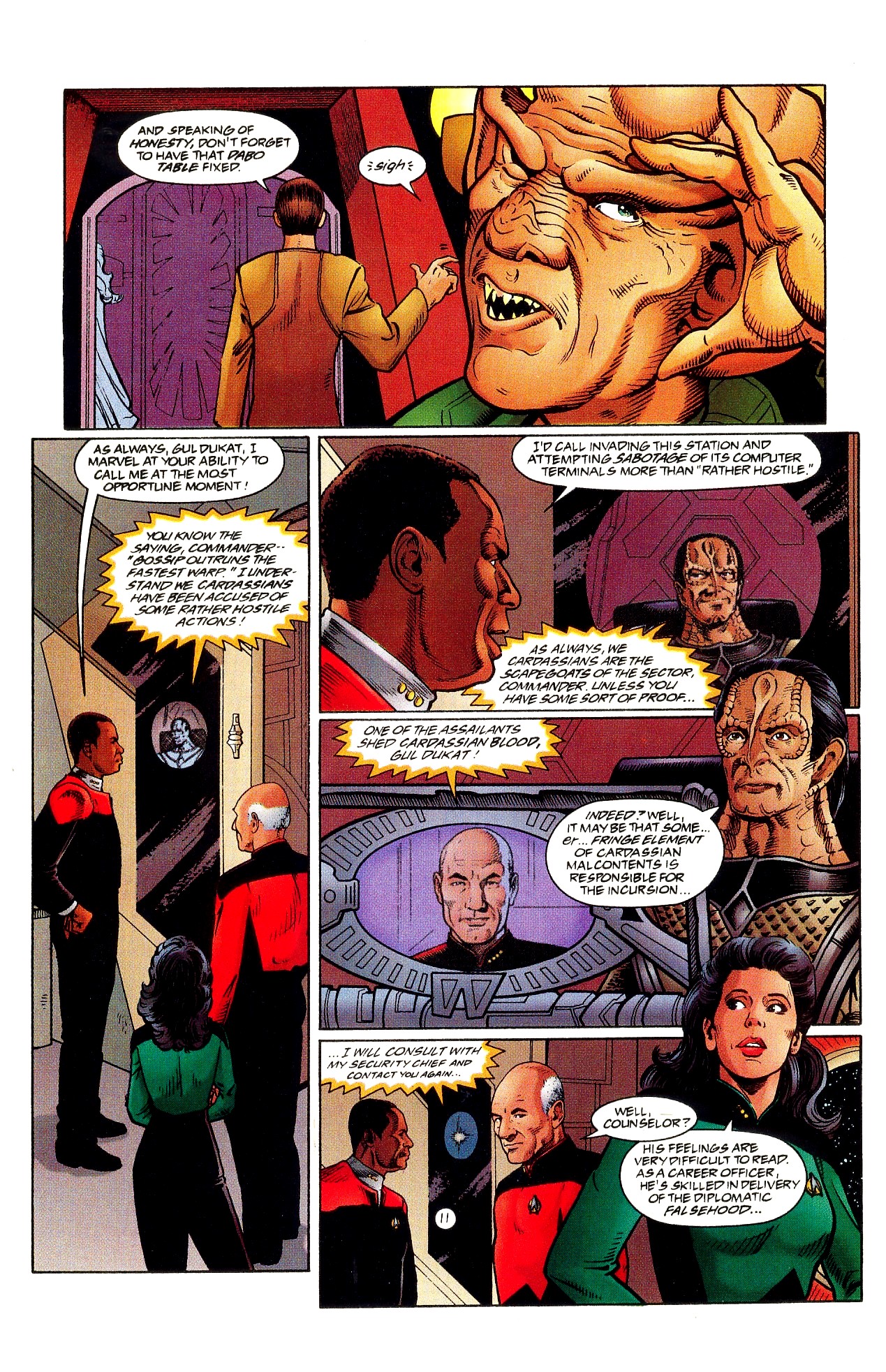 Read online Star Trek: Deep Space Nine/The Next Generation comic -  Issue #1 - 13