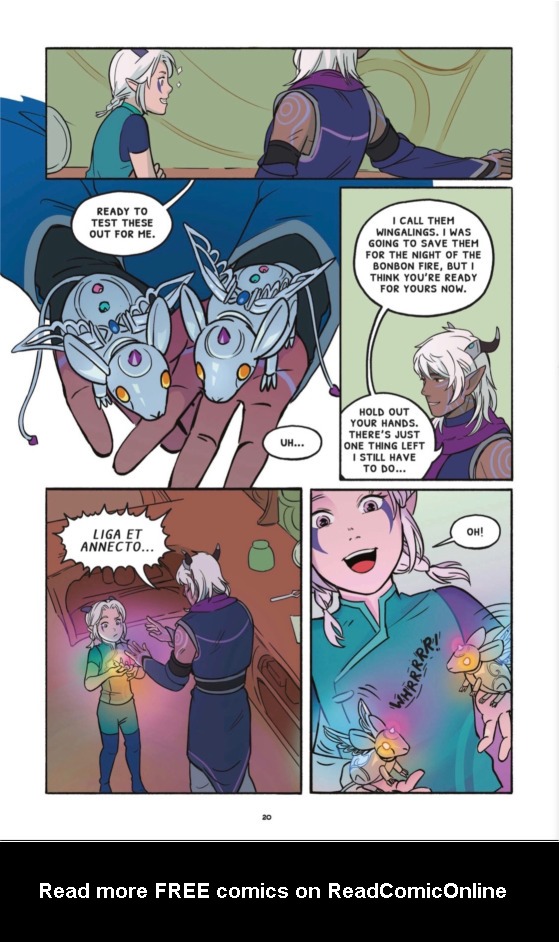 Read online The Dragon Prince: Bloodmoon Huntress comic -  Issue # TPB - 23