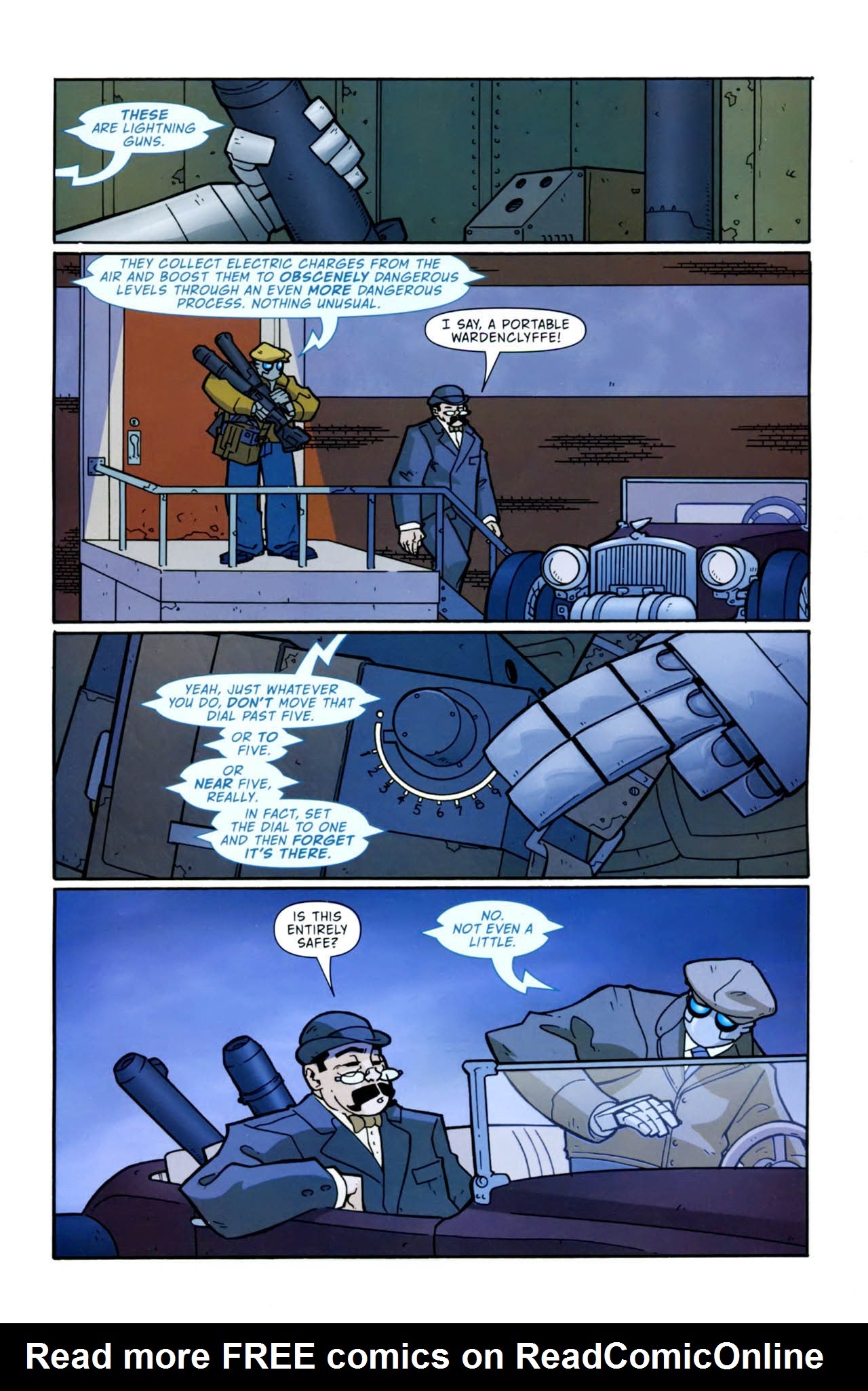 Read online Atomic Robo and the Shadow From Beyond Time comic -  Issue #2 - 5