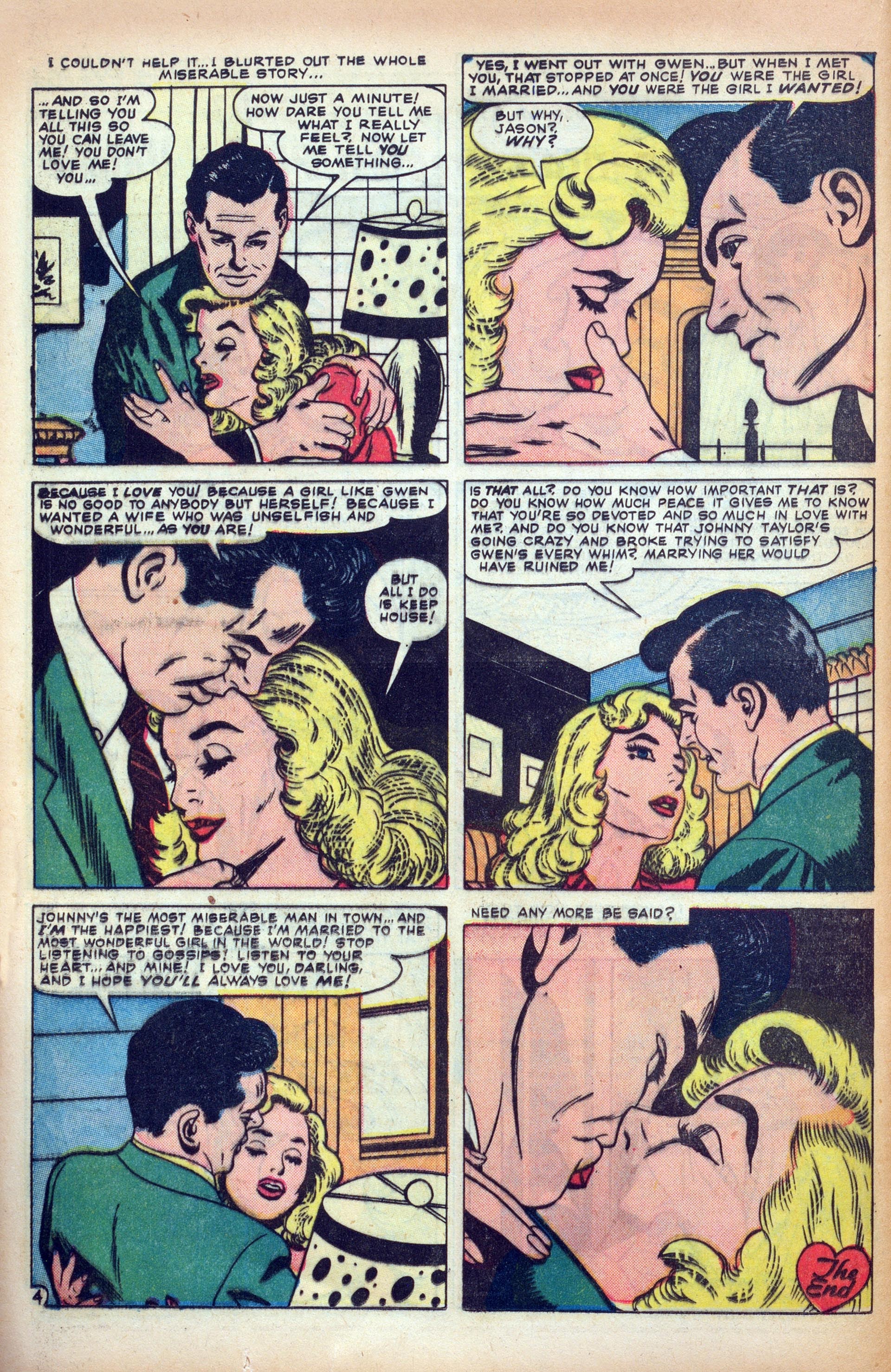 Read online Love Romances comic -  Issue #70 - 23
