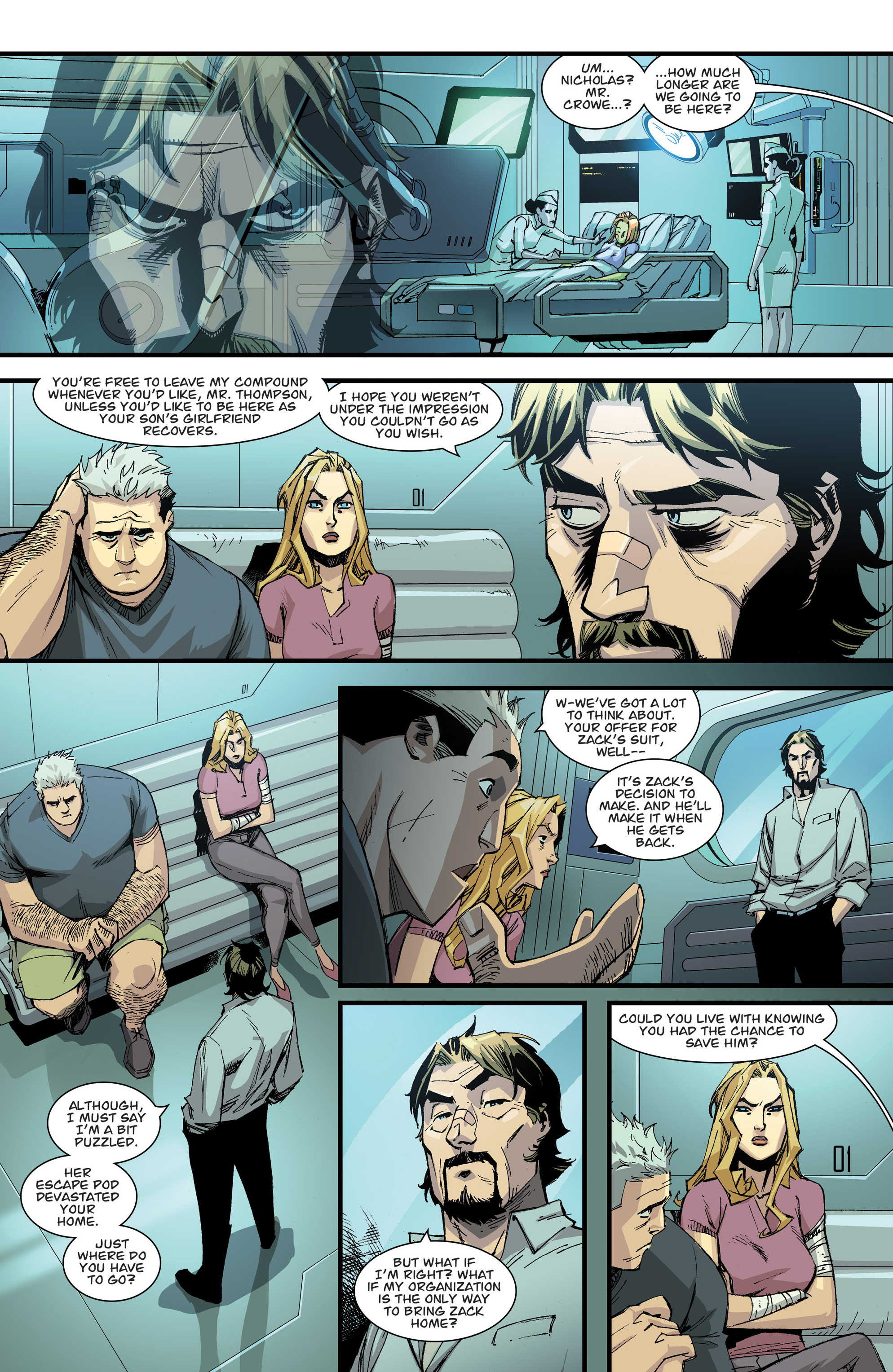 Read online Tech Jacket (2014) comic -  Issue #5 - 4