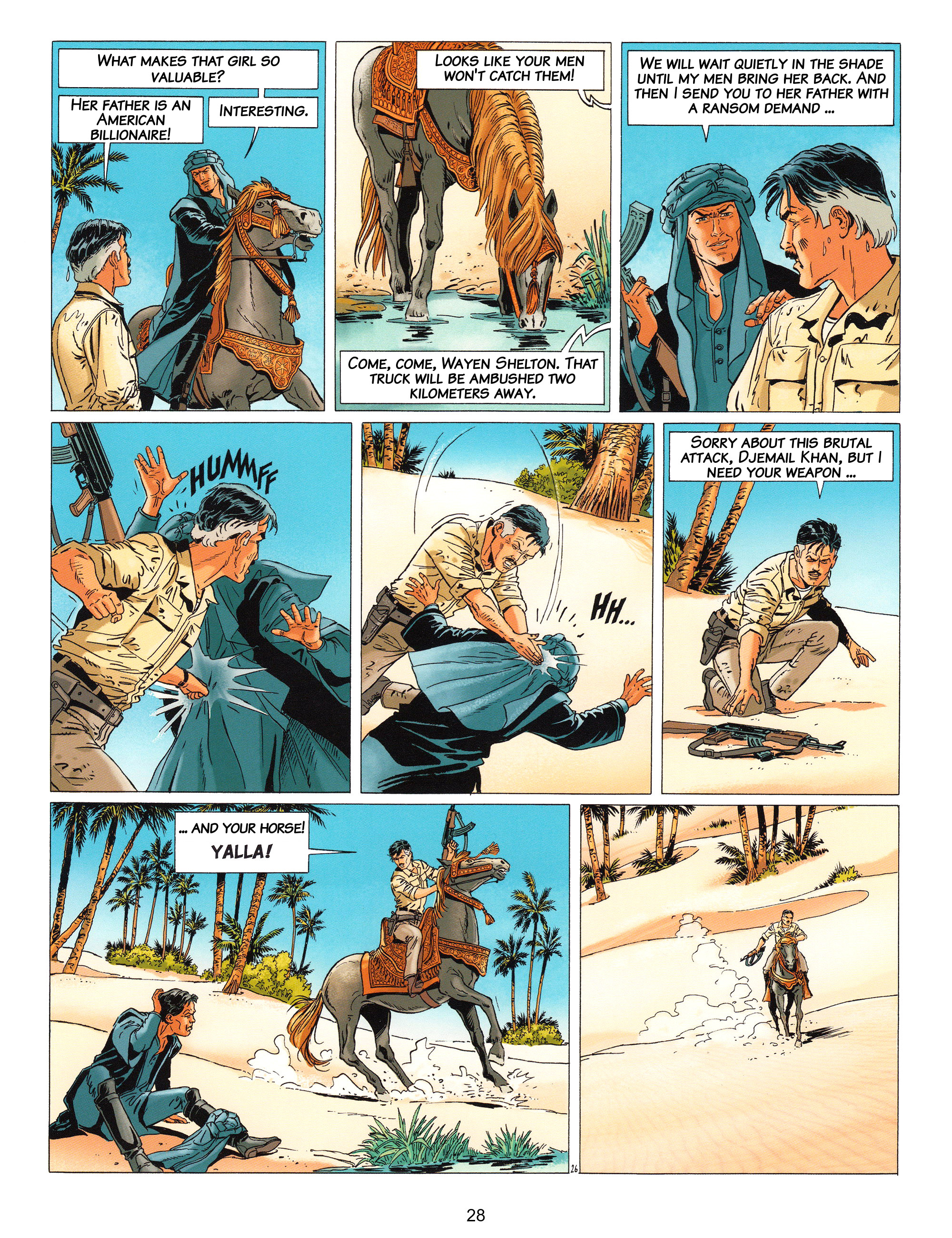 Read online Wayne Shelton comic -  Issue #10 - 28