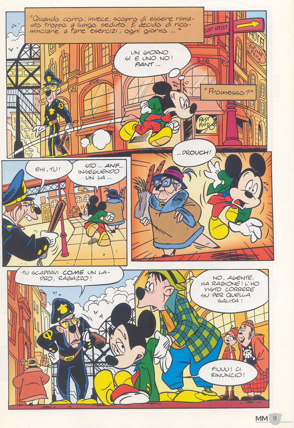 Read online Mickey Mouse Mystery Magazine comic -  Issue #8 - 9