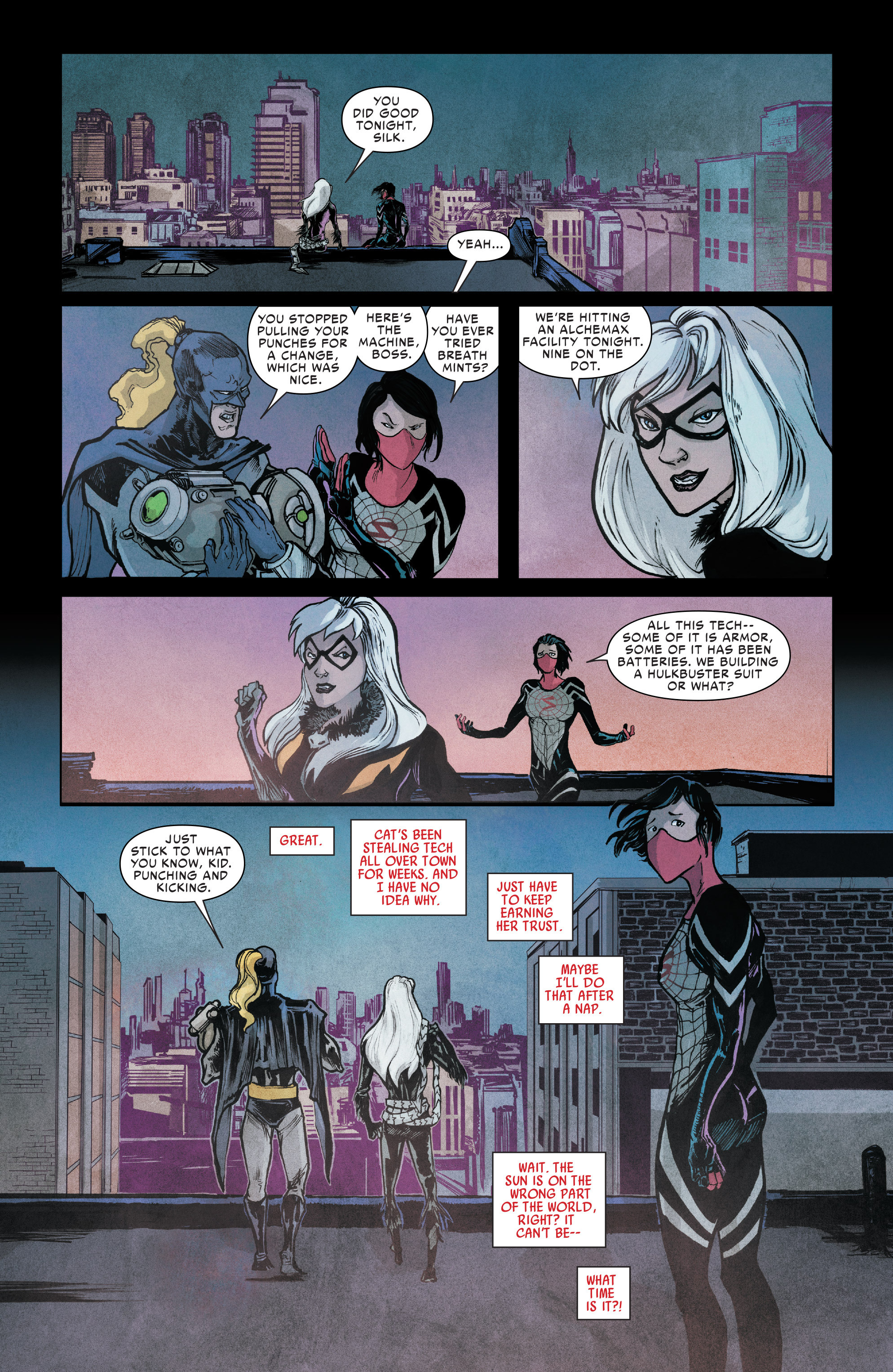 Read online Silk (2016) comic -  Issue #2 - 4