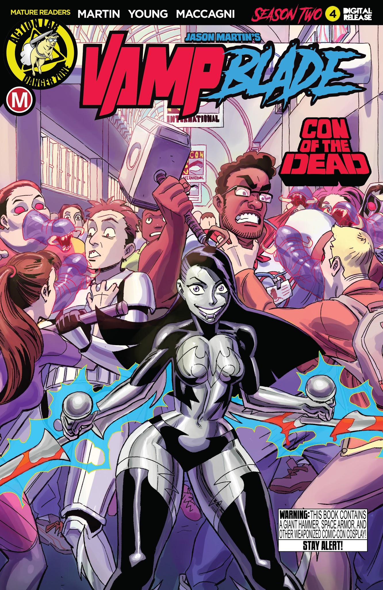 Read online Vampblade Season 2 comic -  Issue #4 - 1