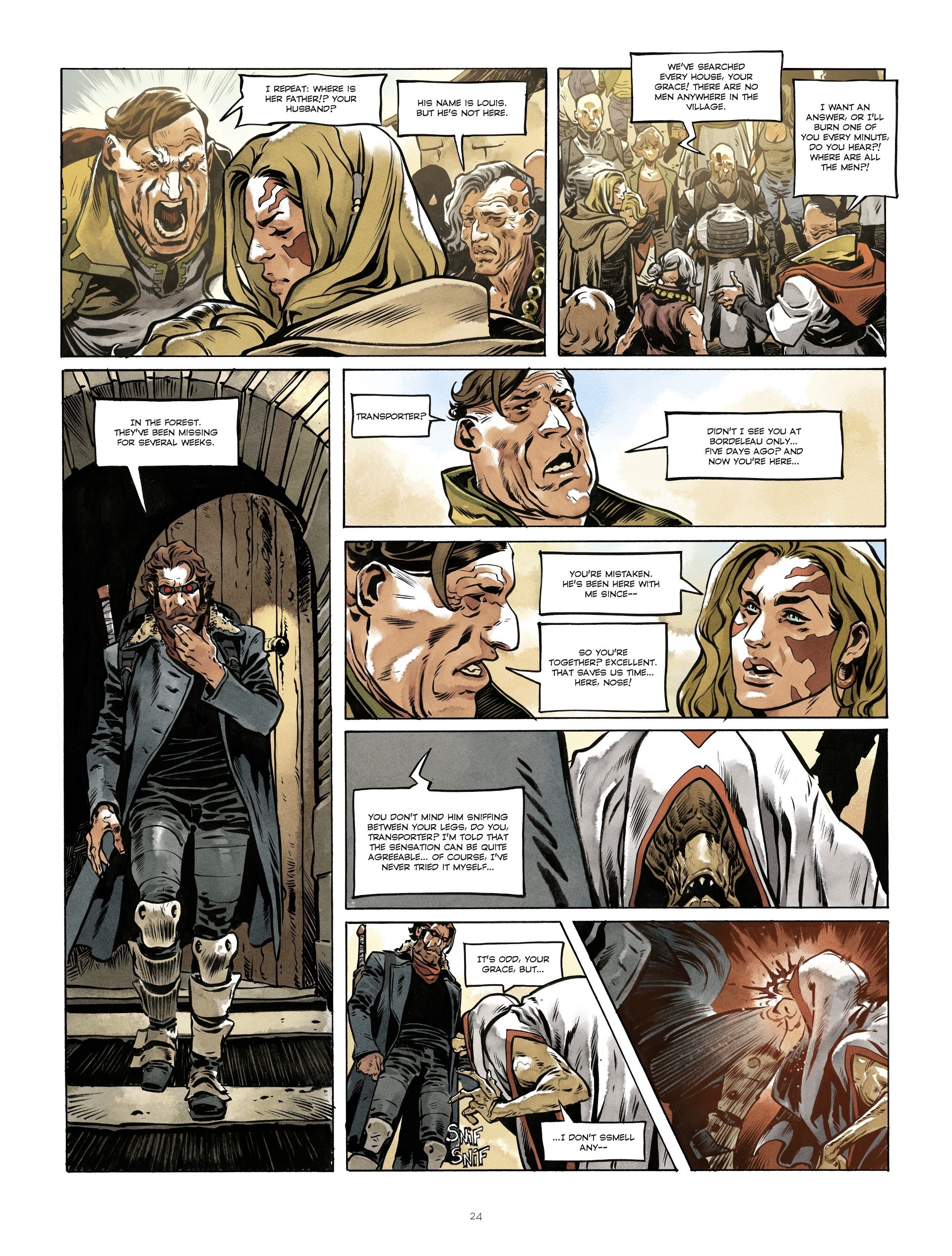Read online The Transporter comic -  Issue #1 - 24