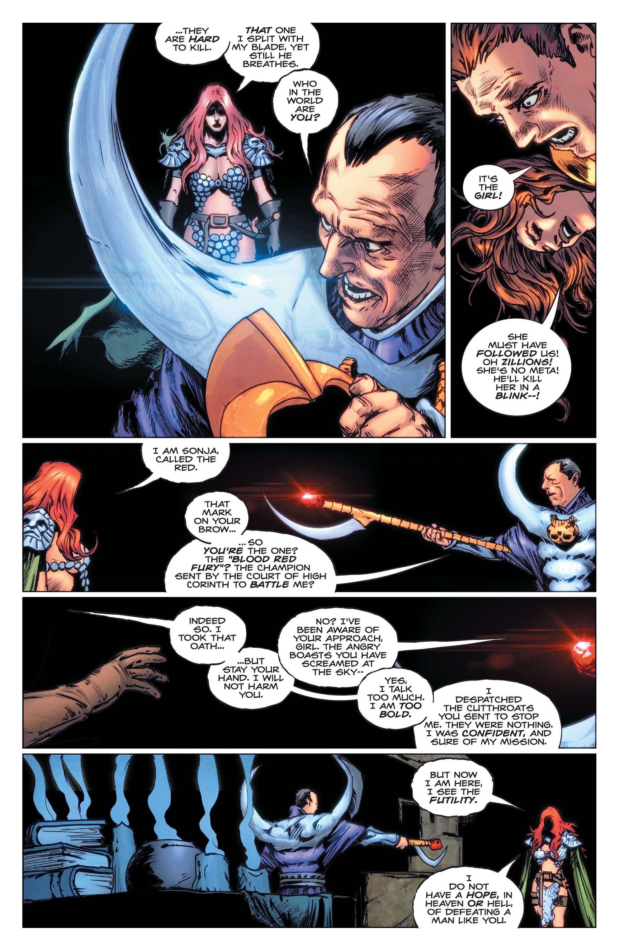 Read online Red Sonja: The Superpowers comic -  Issue # TPB (Part 1) - 55