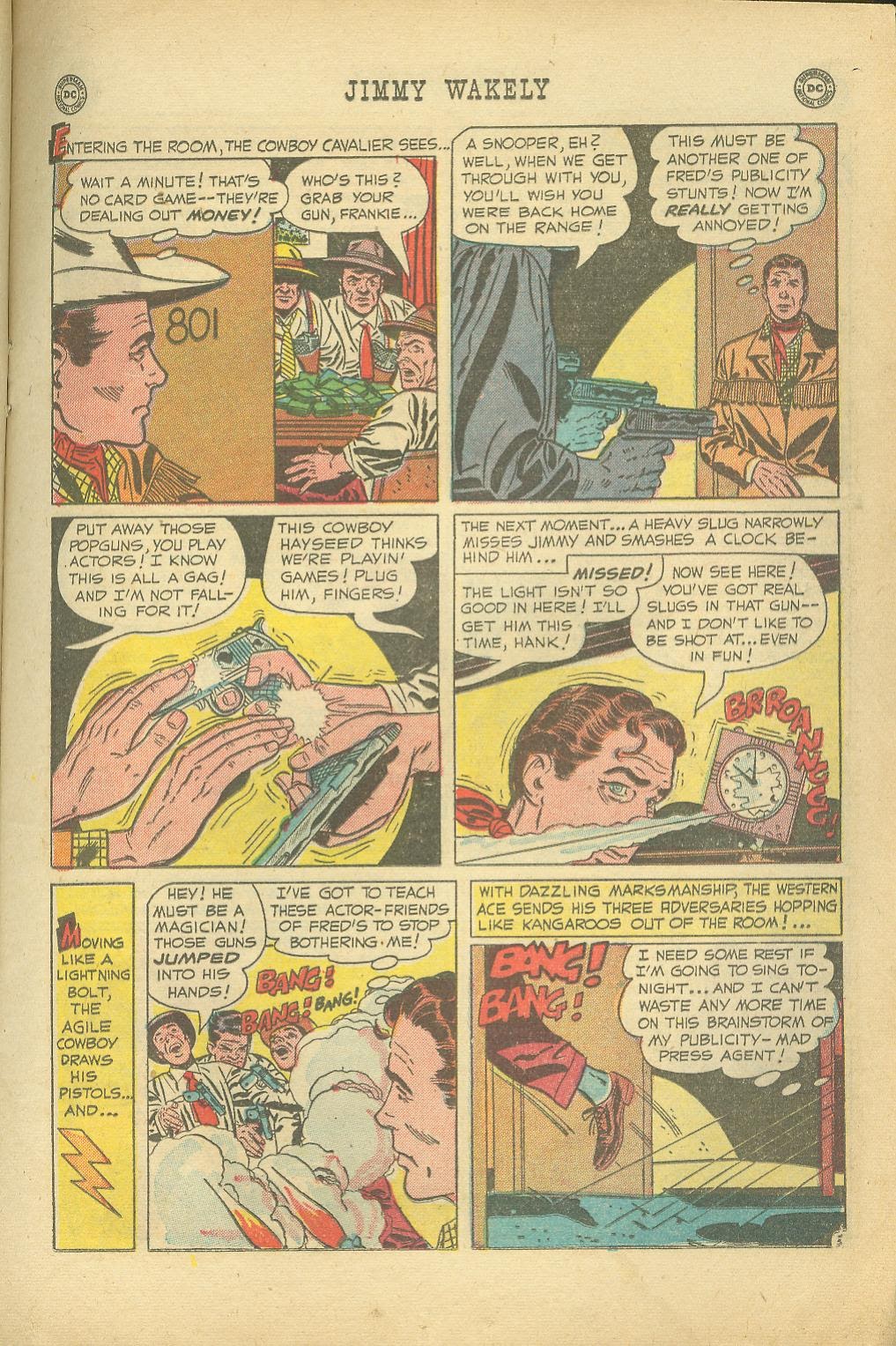 Read online Jimmy Wakely comic -  Issue #8 - 21