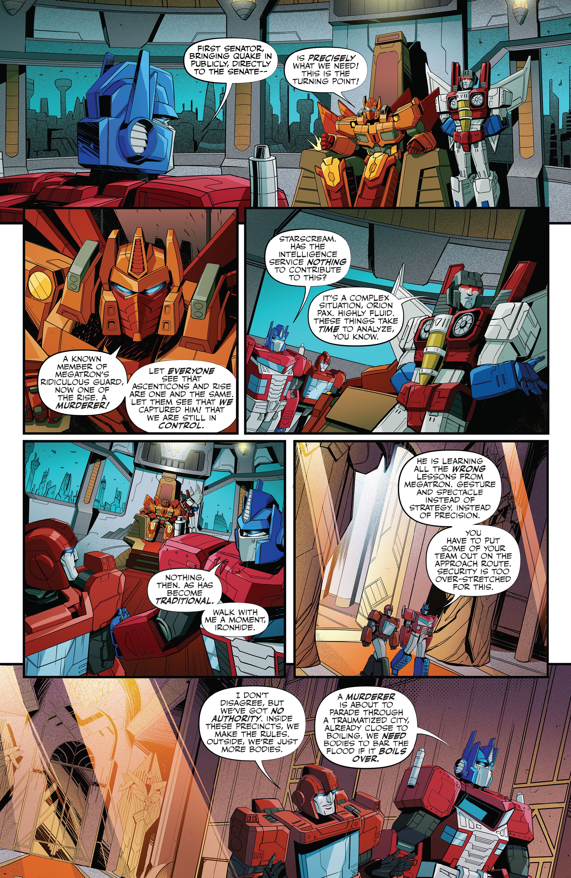 Read online Transformers (2019) comic -  Issue #22 - 13