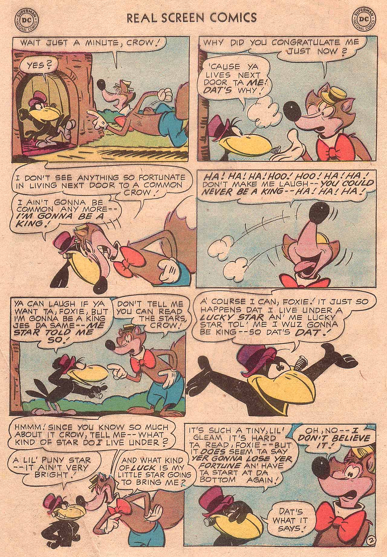 Read online Real Screen Comics comic -  Issue #118 - 4