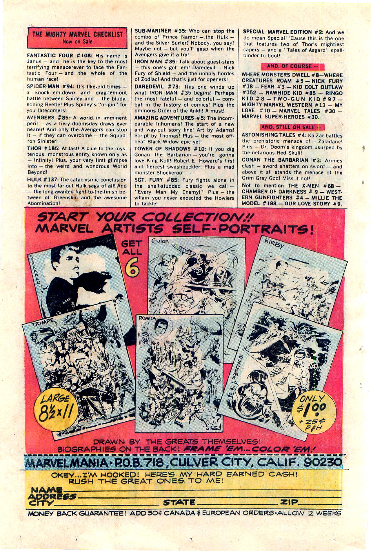 Read online Marvel Tales (1964) comic -  Issue #30 - 49