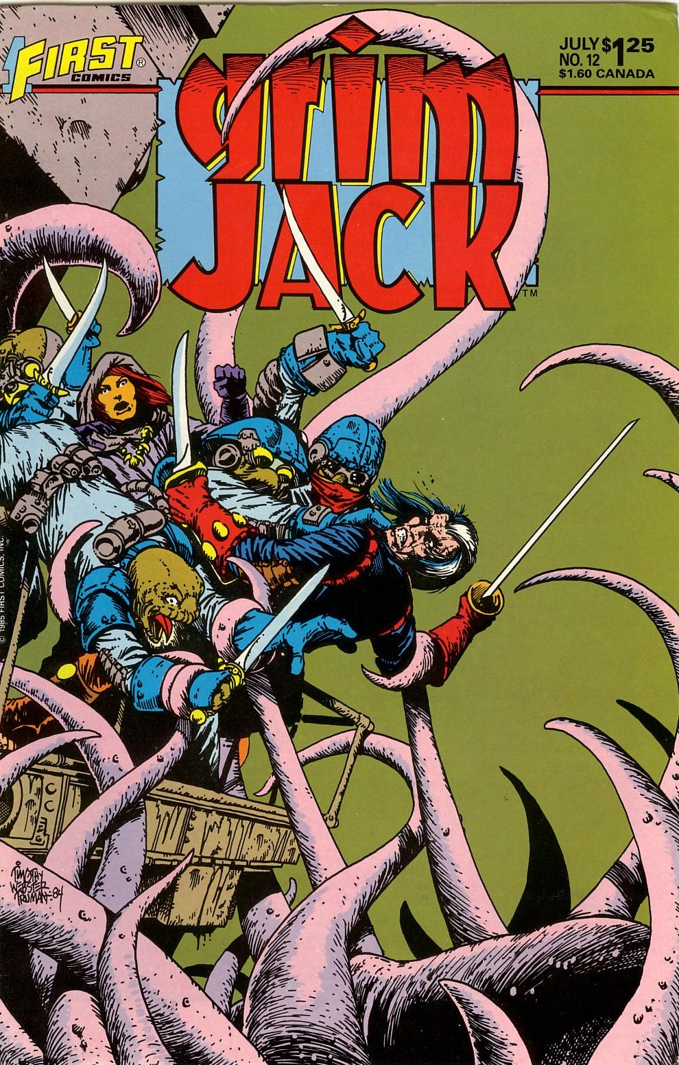 Read online Grimjack comic -  Issue #12 - 1