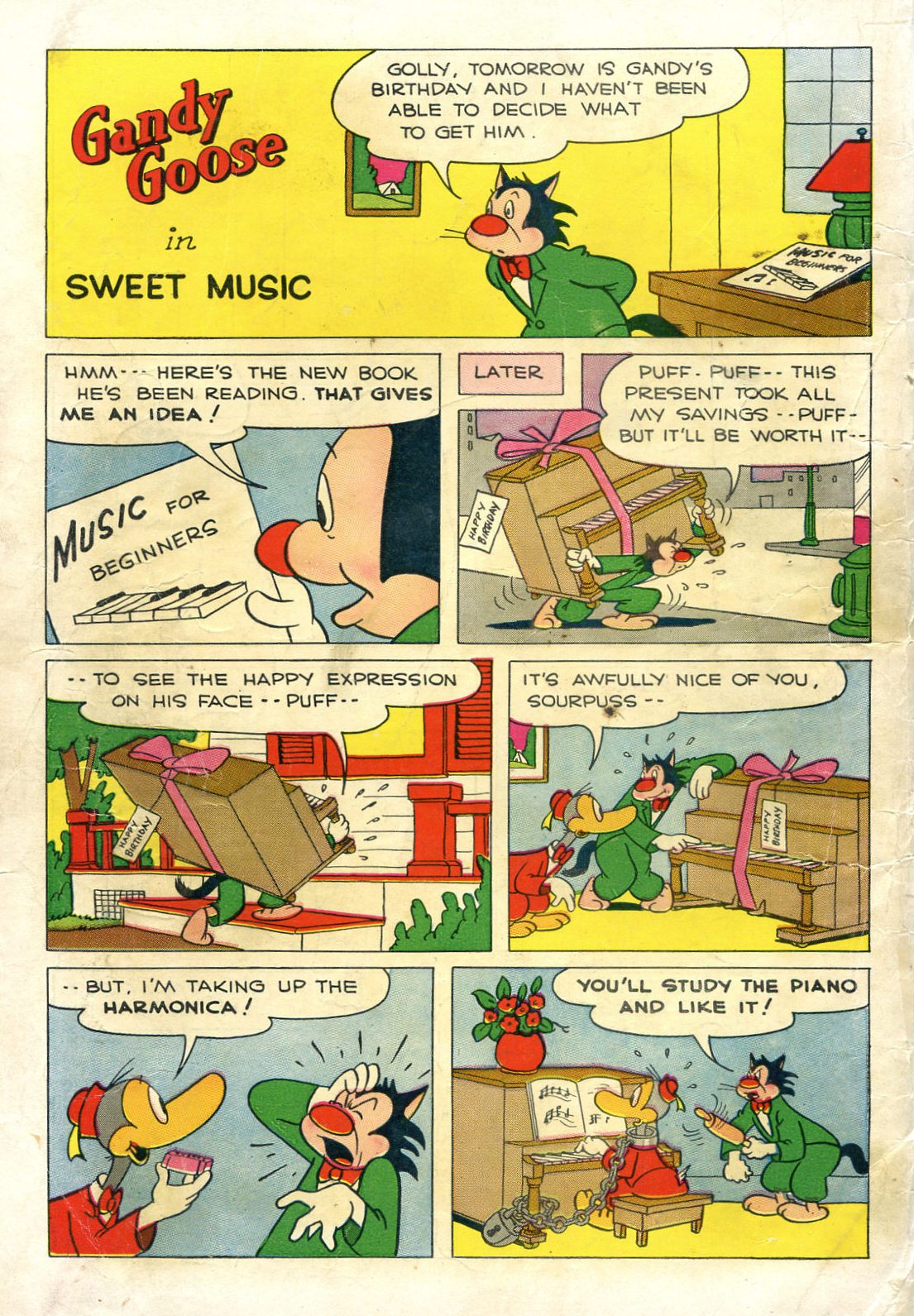 Read online Paul Terry's Mighty Mouse Comics comic -  Issue #20 - 52
