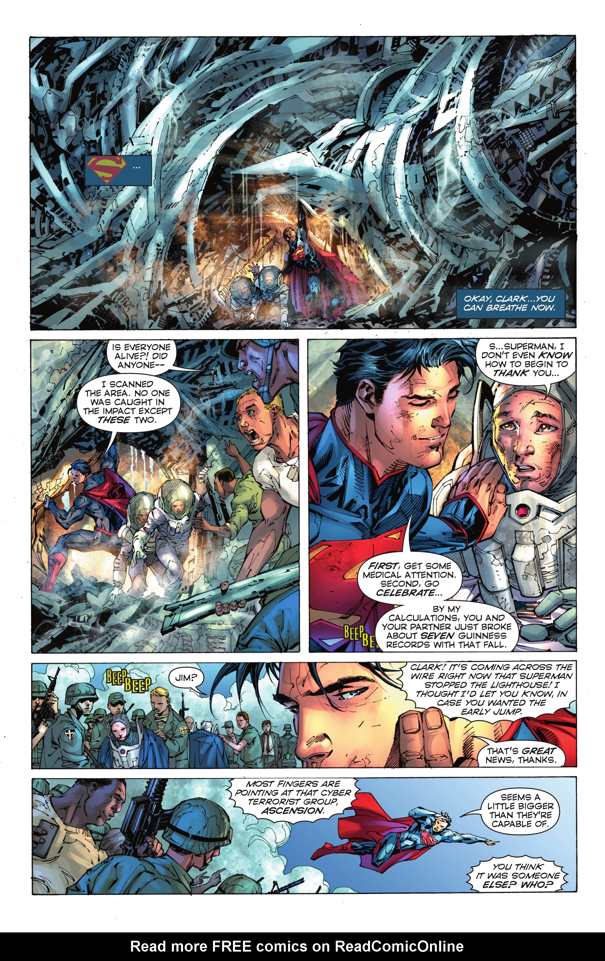 Read online Superman Unchained Deluxe Edition comic -  Issue # TPB (Part 1) - 17