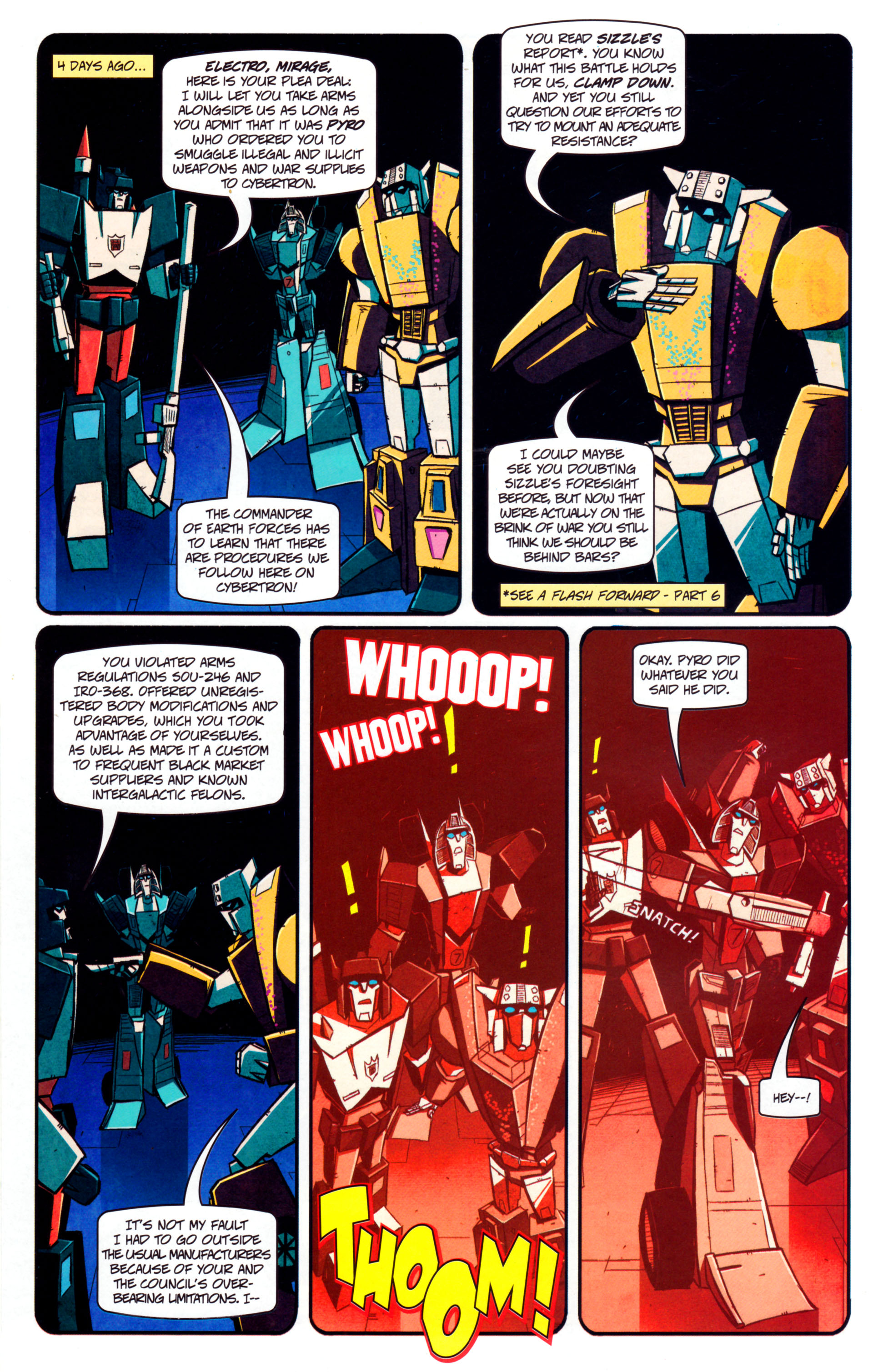 Read online Transformers: Timelines comic -  Issue #8 - 14