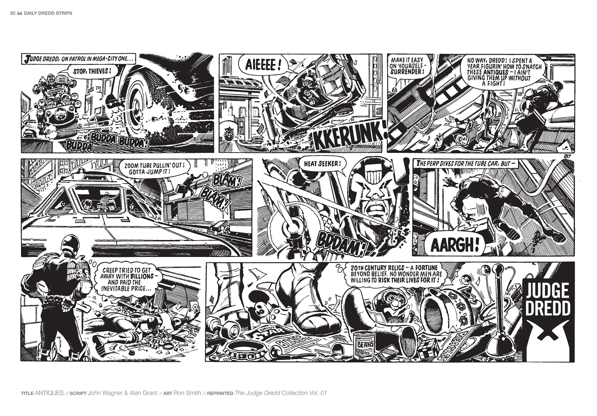 Read online Judge Dredd: The Daily Dredds comic -  Issue # TPB 1 - 95
