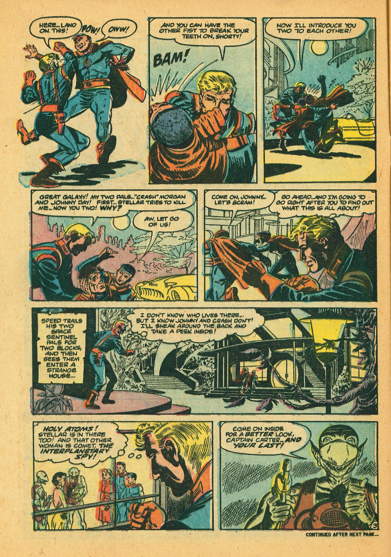 Read online Speed Carter, Spaceman comic -  Issue #6 - 12