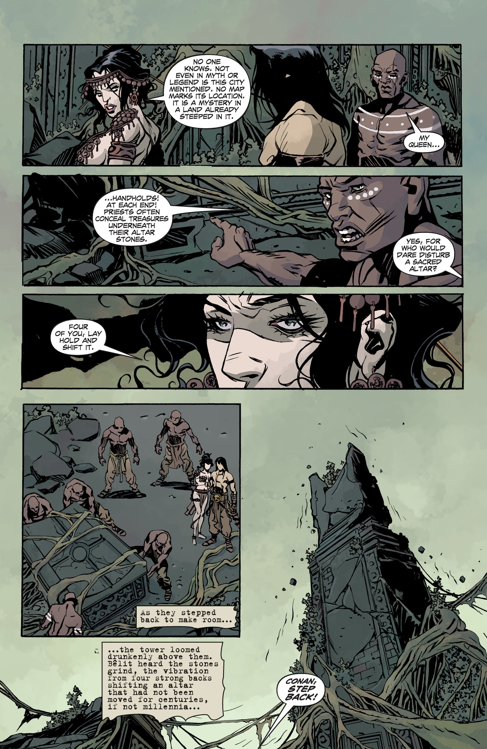 Read online Conan Chronicles Epic Collection comic -  Issue # TPB The Song of Belit (Part 4) - 54