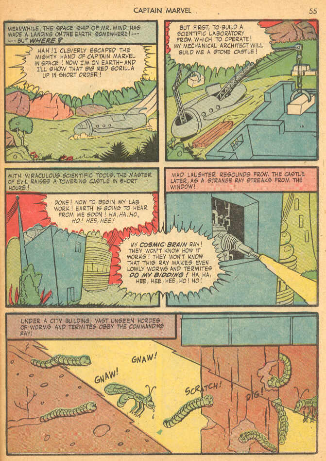 Read online Captain Marvel Adventures comic -  Issue #27 - 55