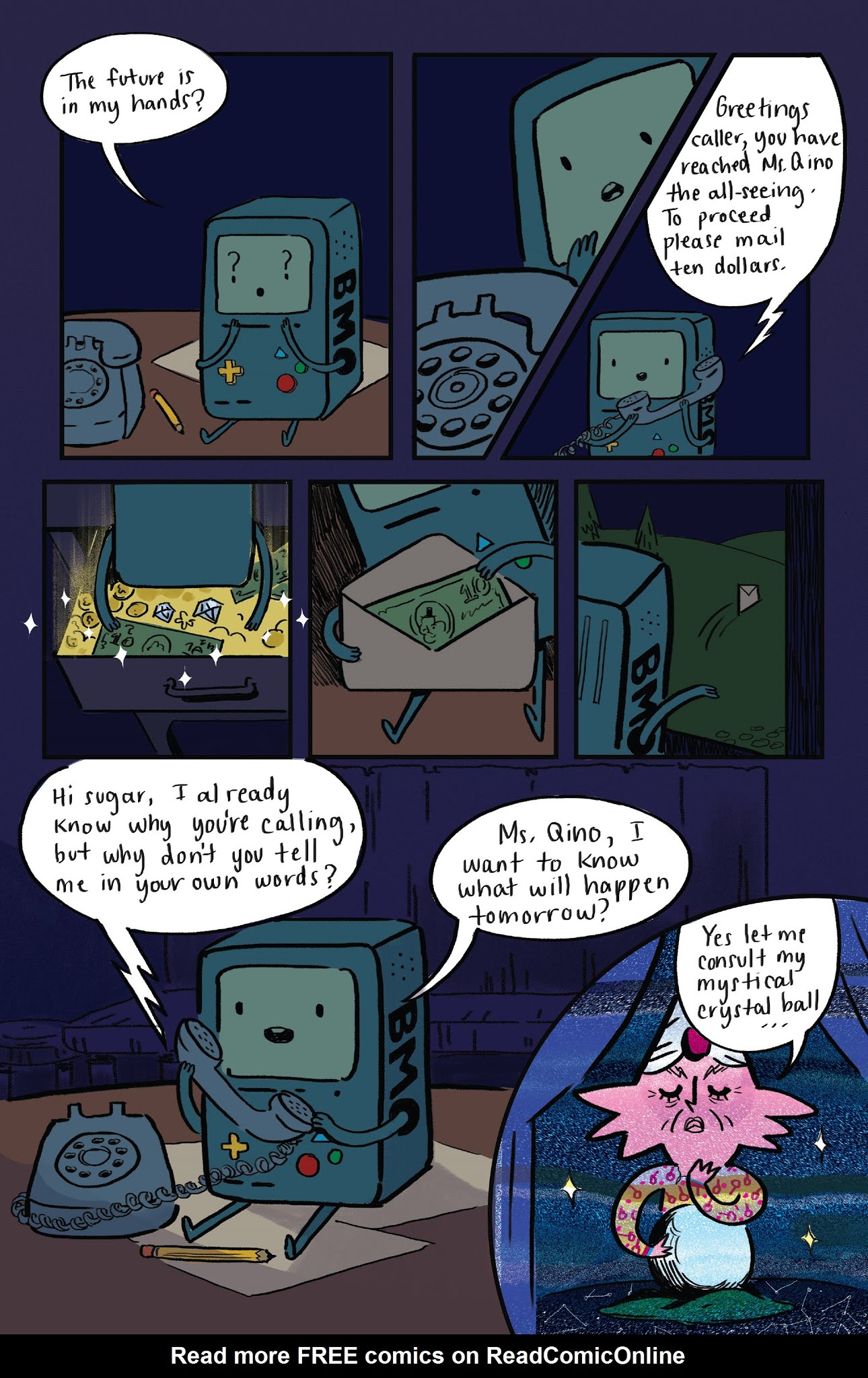 Read online Adventure Time: BMO Bonanza comic -  Issue # Full - 20