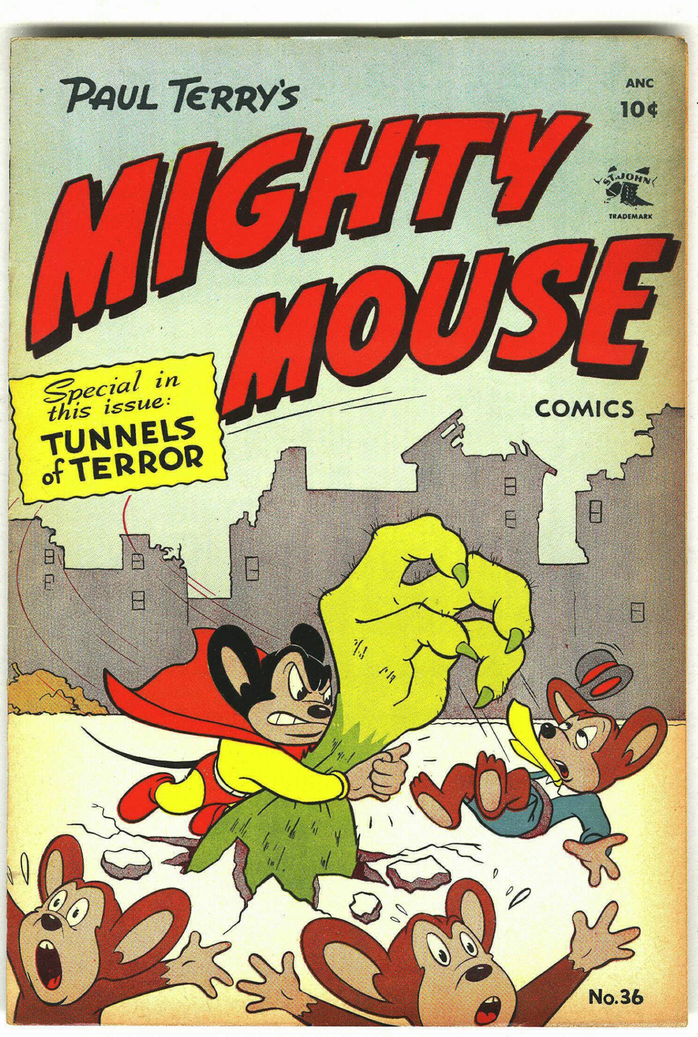 Read online Paul Terry's Mighty Mouse Comics comic -  Issue #36 - 1