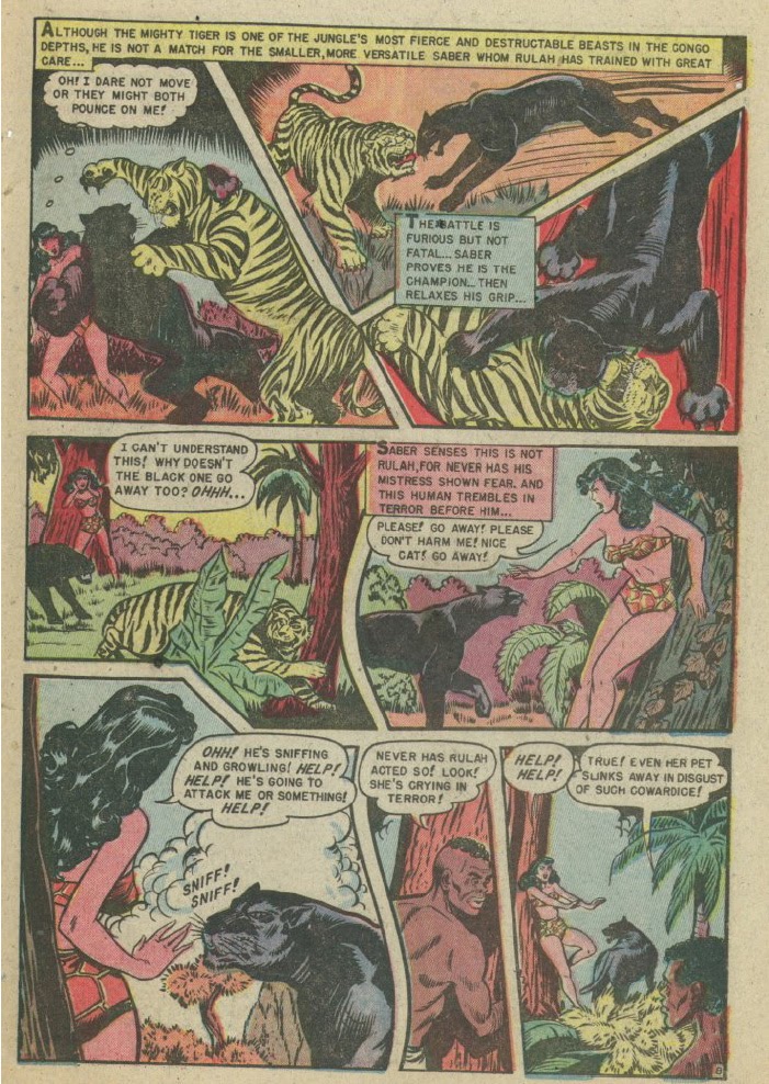 Read online Rulah - Jungle Goddess comic -  Issue #24 - 10
