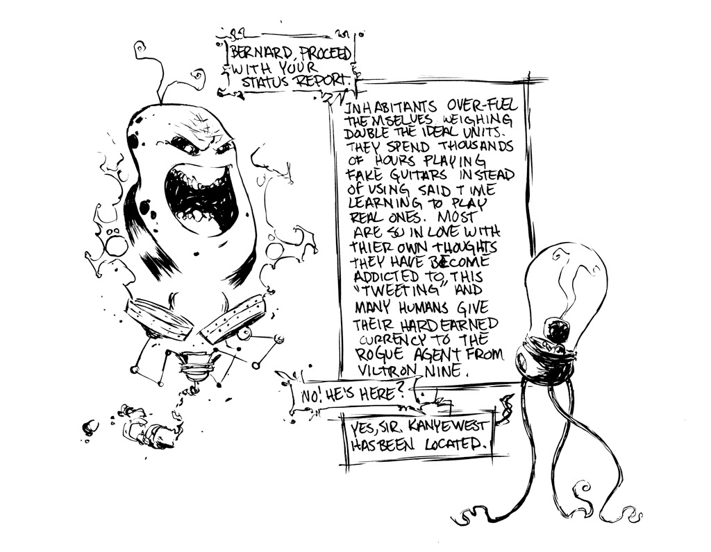 Read online The Adventures of Bernard the World Destroyer comic -  Issue # Full - 40