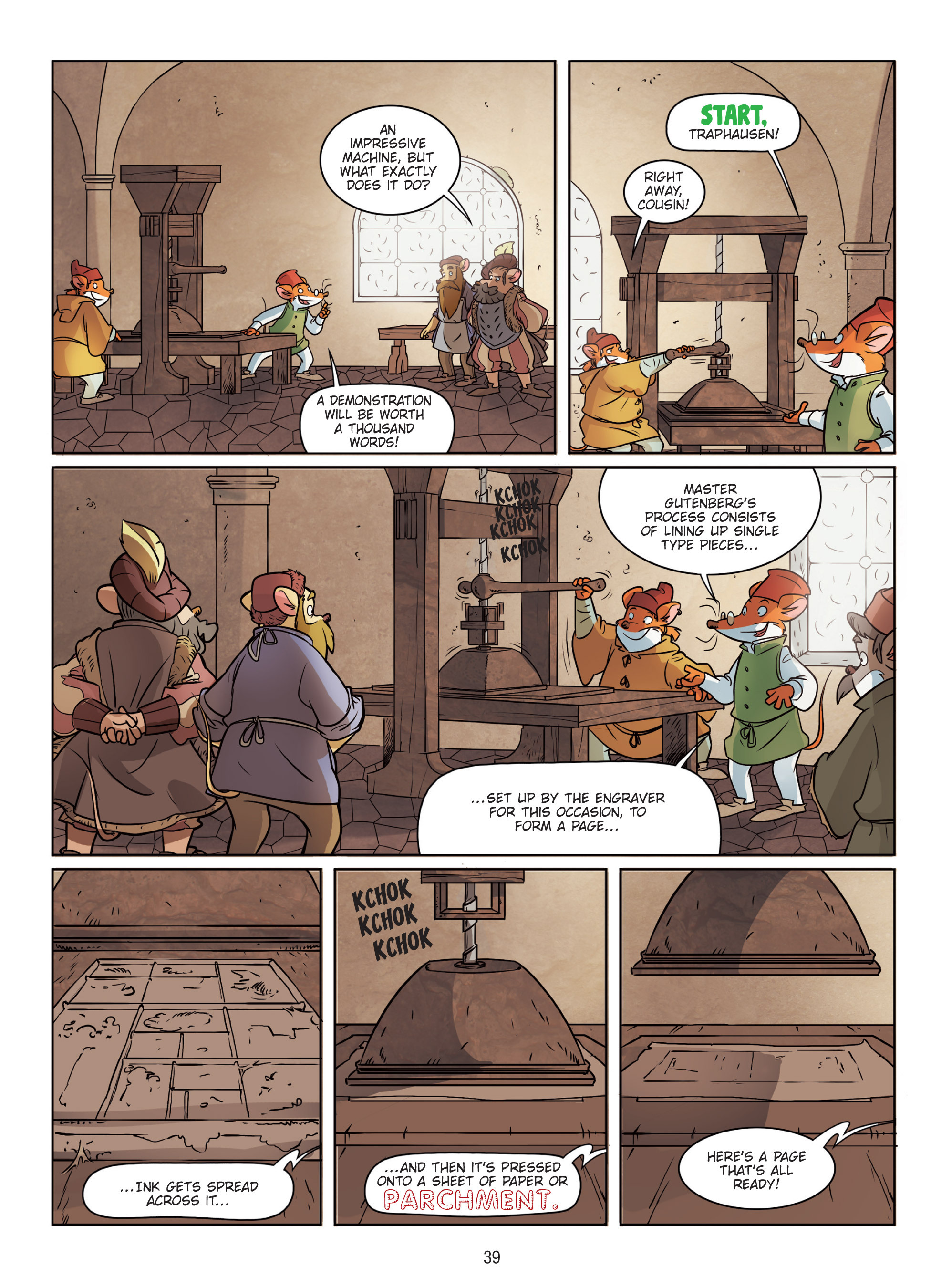 Read online Geronimo Stilton comic -  Issue # TPB 9 - 40