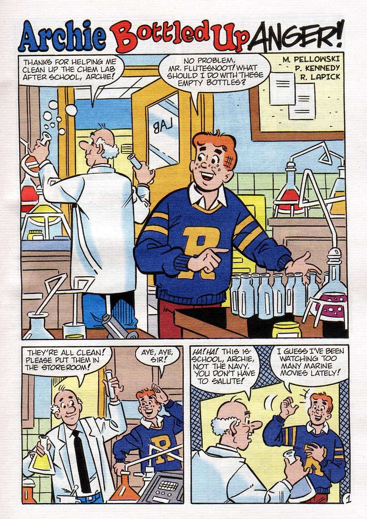 Read online Archie's Double Digest Magazine comic -  Issue #150 - 187