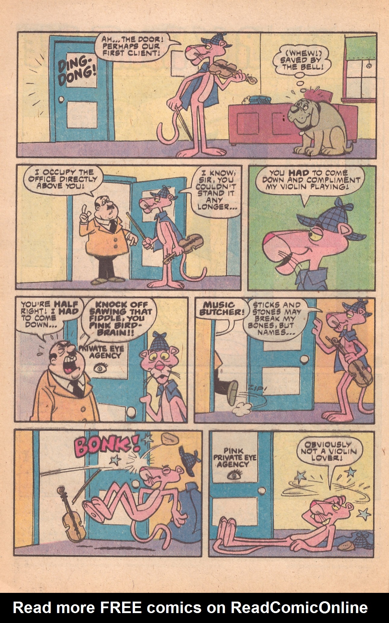 Read online The Pink Panther (1971) comic -  Issue #67 - 4
