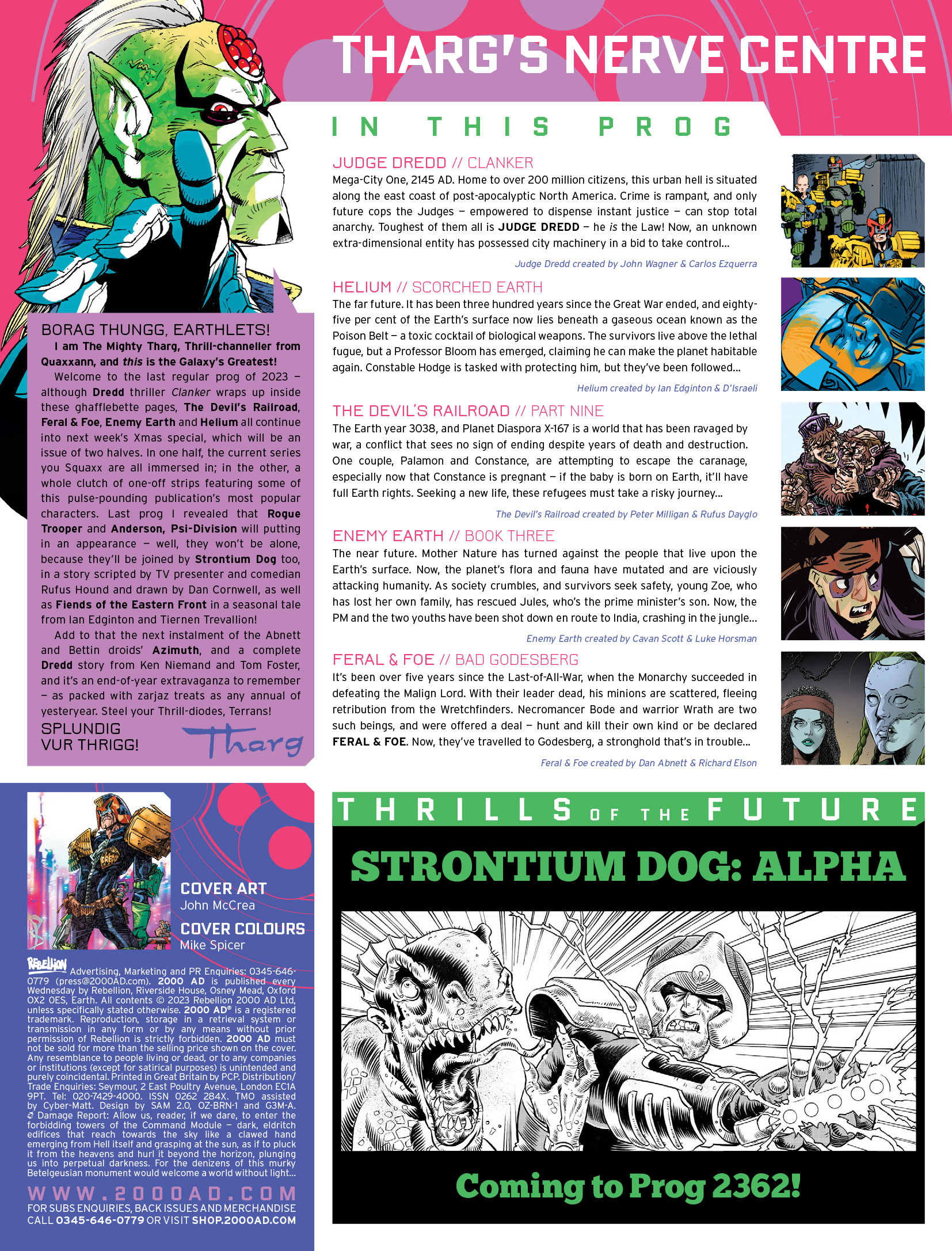 Read online 2000 AD comic -  Issue #2361 - 2