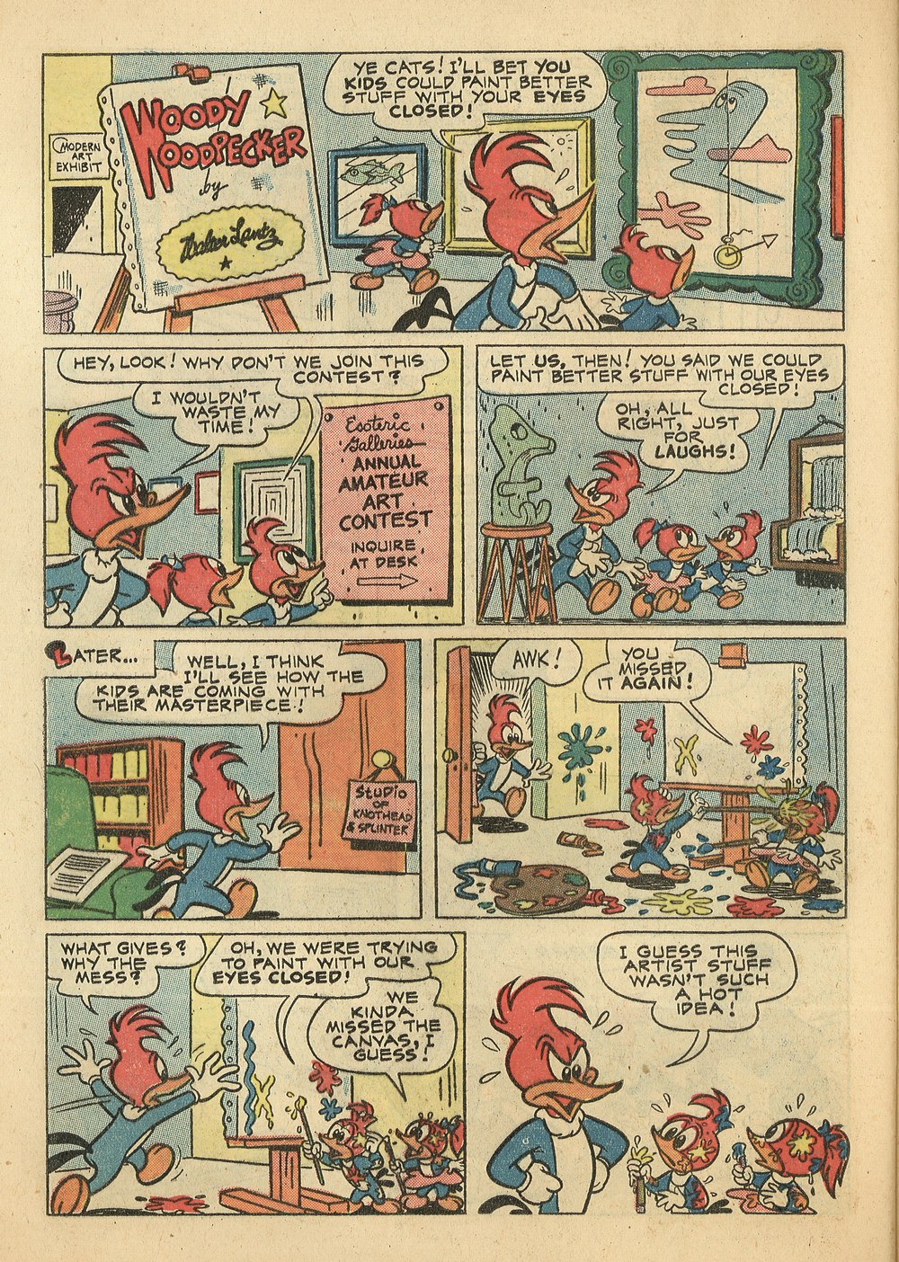 Read online Walter Lantz Woody Woodpecker (1952) comic -  Issue #26 - 32