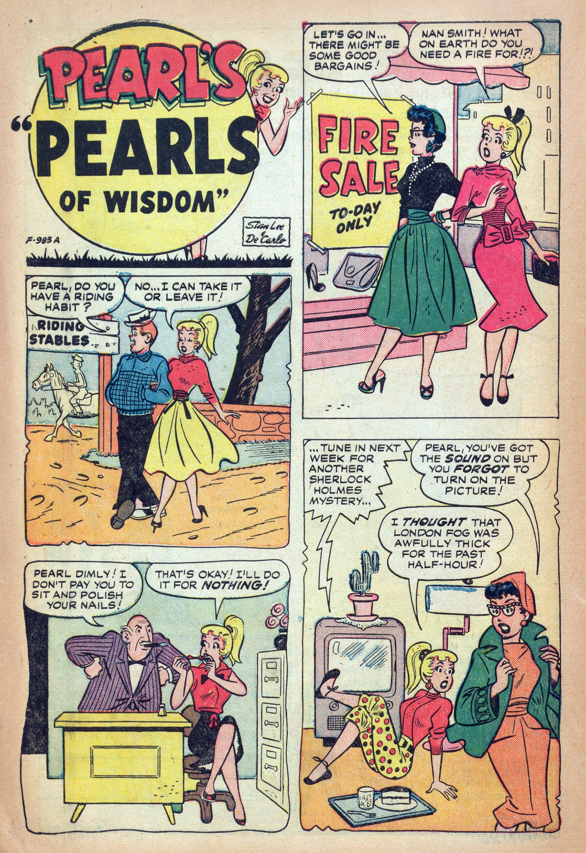 Read online My Girl Pearl comic -  Issue #2 - 11