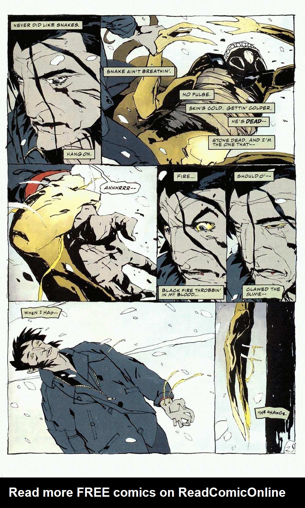 Read online Wolverine: Killing comic -  Issue # Full - 32
