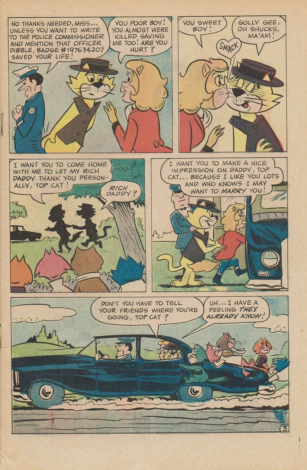 Read online Top Cat (1970) comic -  Issue #3 - 5