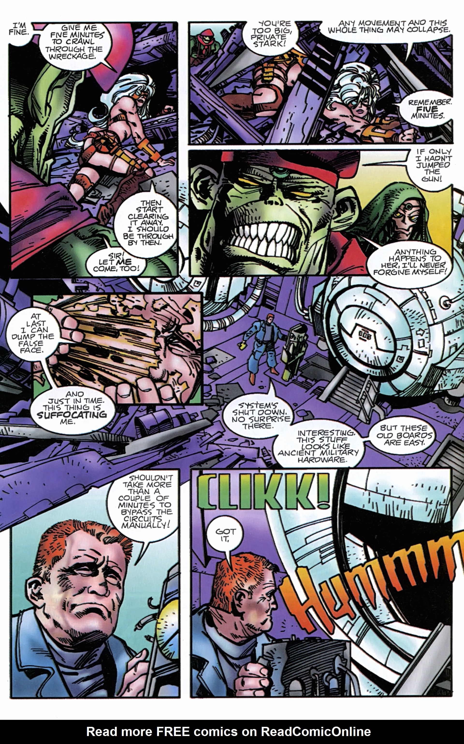Read online Star Slammers comic -  Issue #2 - 23