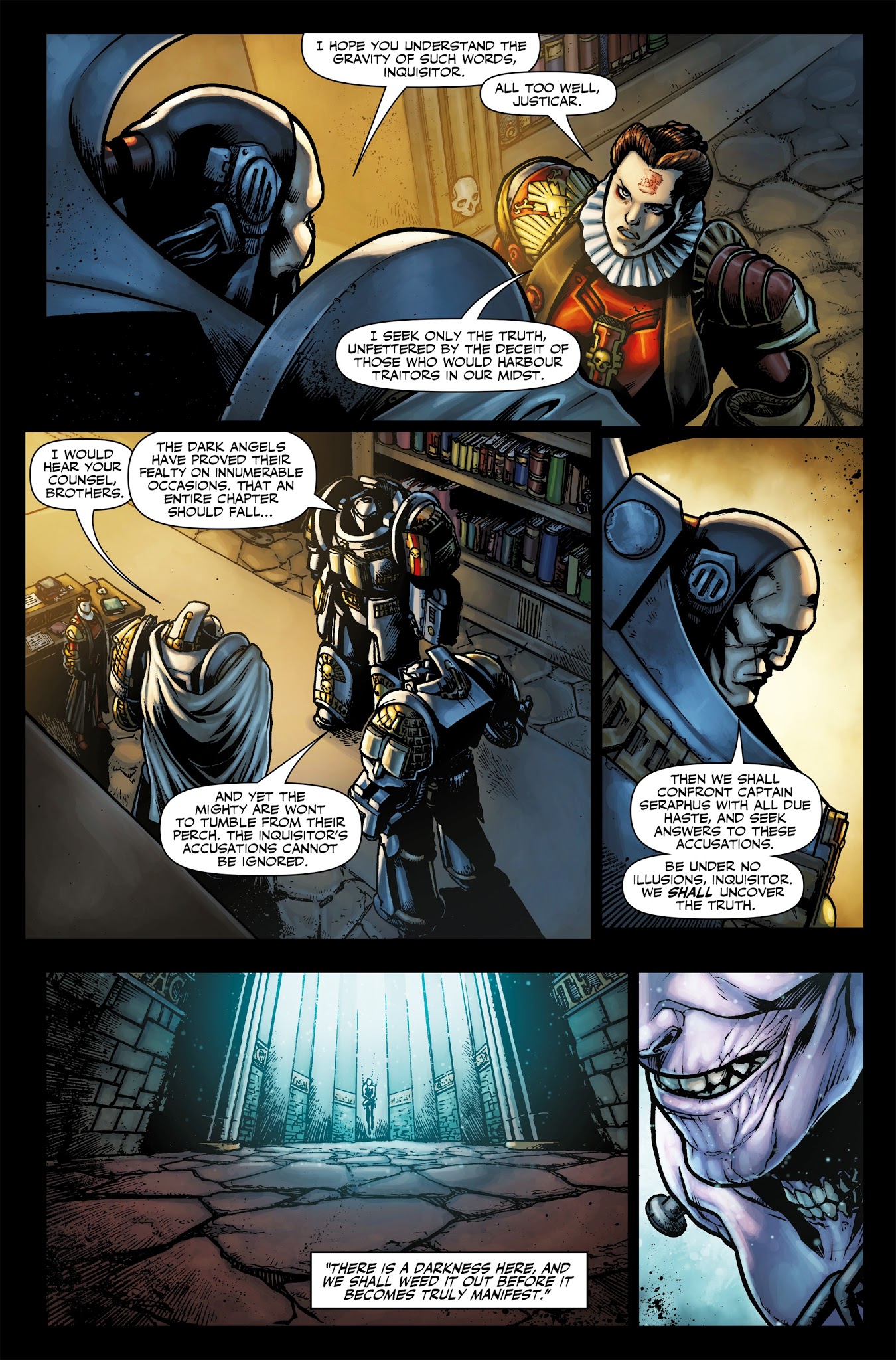 Read online Warhammer 40,000: Will of Iron comic -  Issue #9 - 16