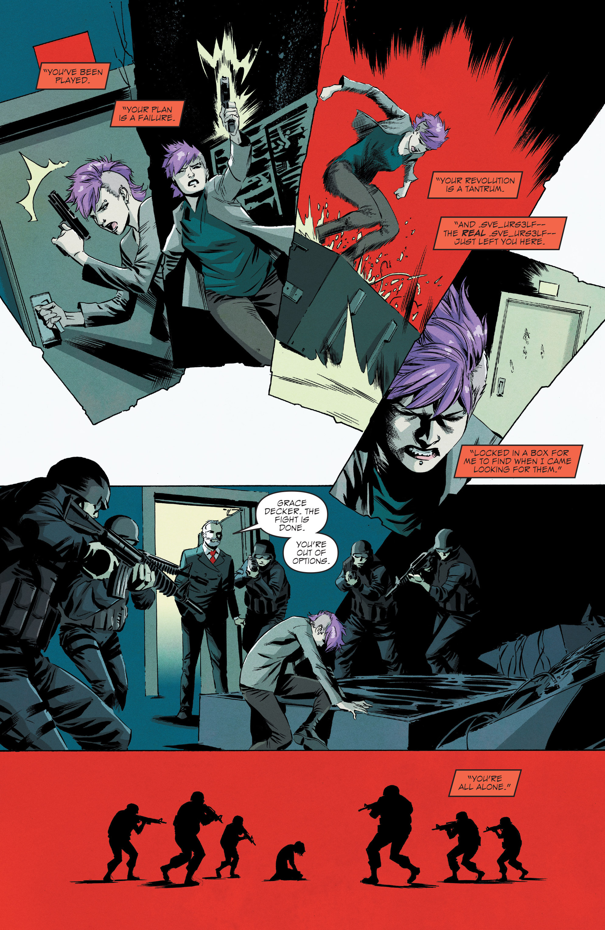 Read online Hacktivist Volume 2 comic -  Issue #6 - 12