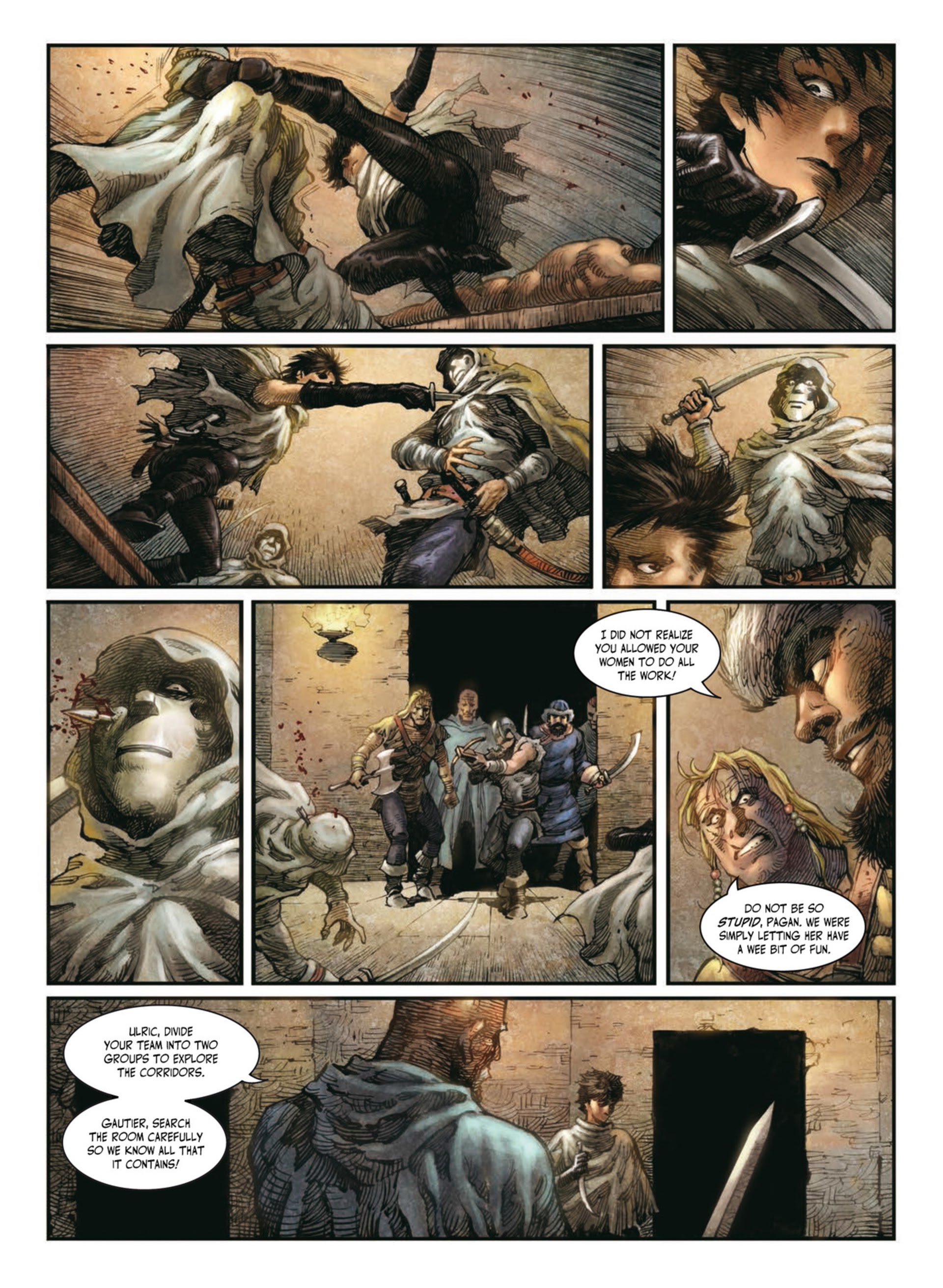 Read online Crusades comic -  Issue #1 - 122