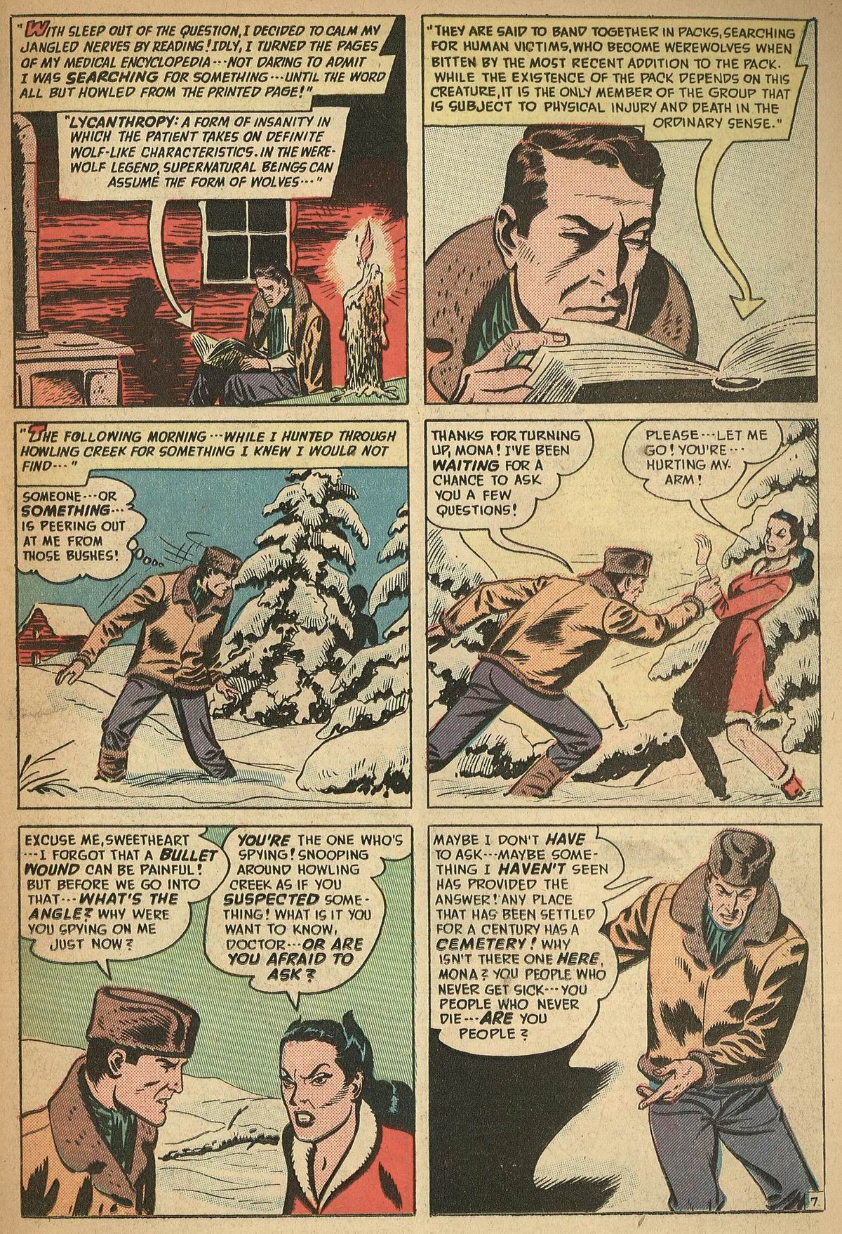 Read online Adventures Into The Unknown comic -  Issue #12 - 35