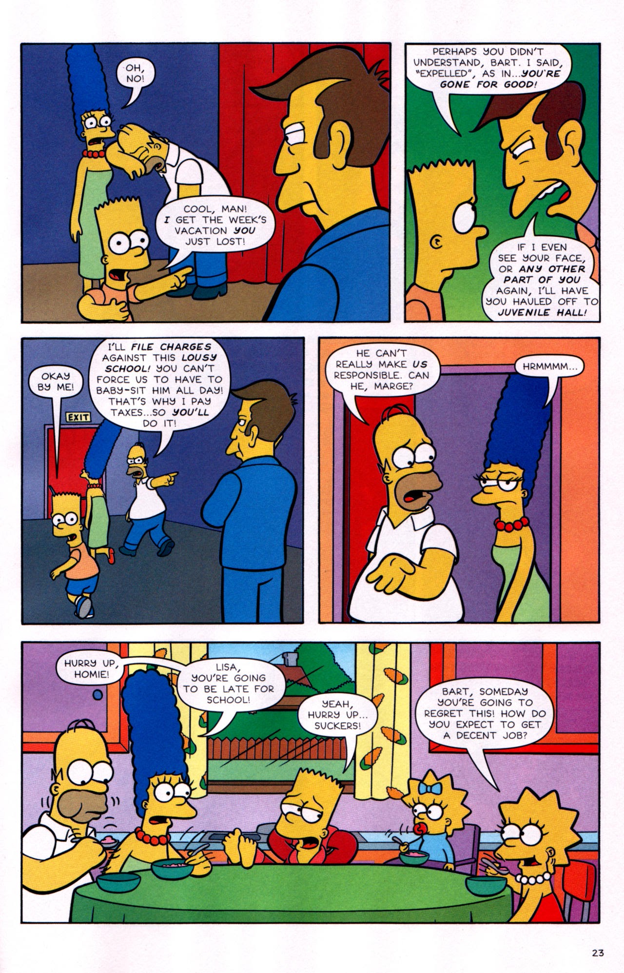 Read online Bart Simpson comic -  Issue #35 - 19