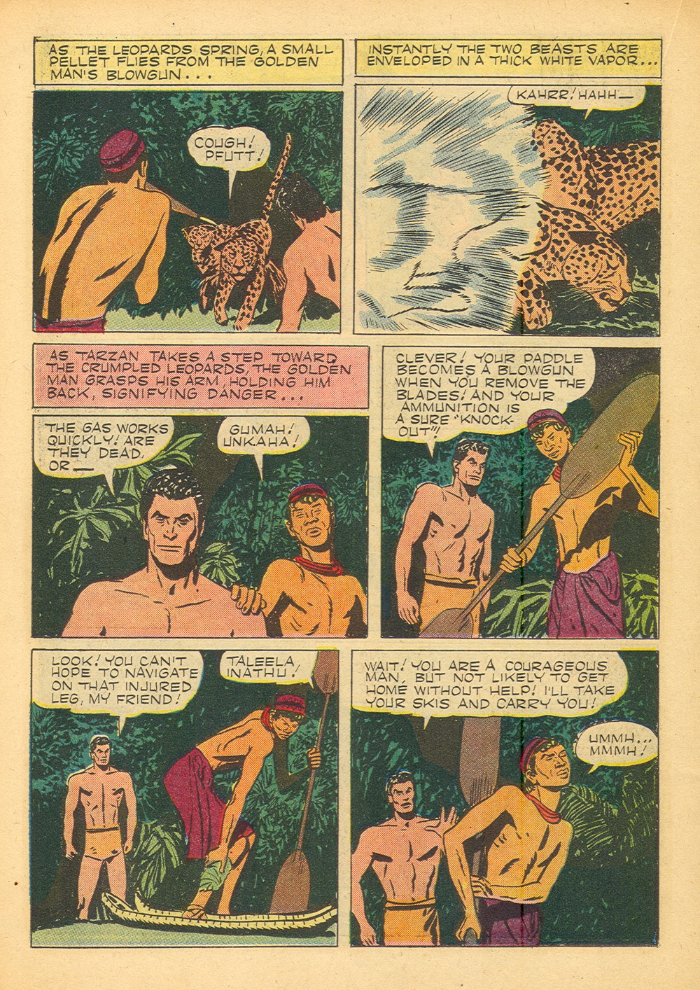 Read online Tarzan (1948) comic -  Issue #77 - 22