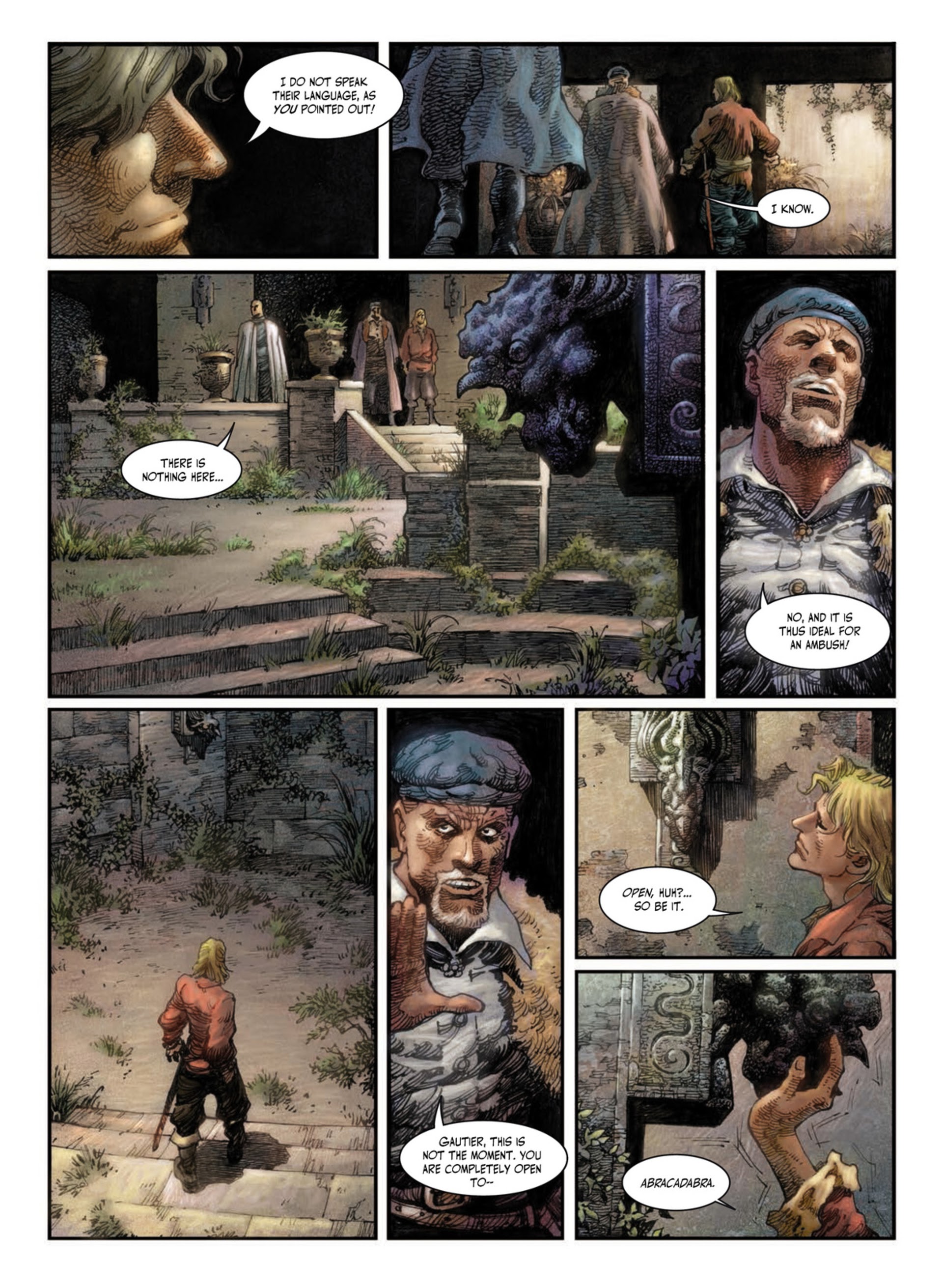 Read online Crusades comic -  Issue #1 - 107