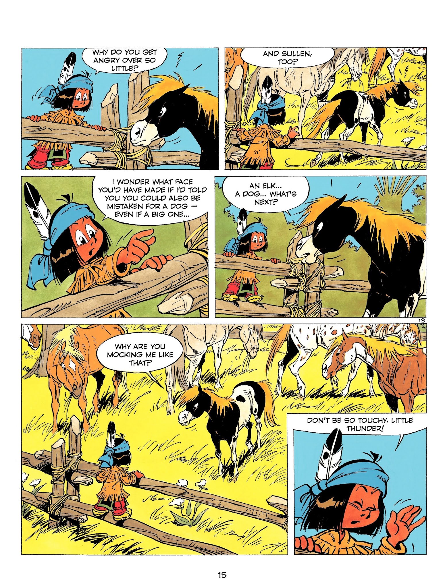 Read online Yakari comic -  Issue #15 - 16